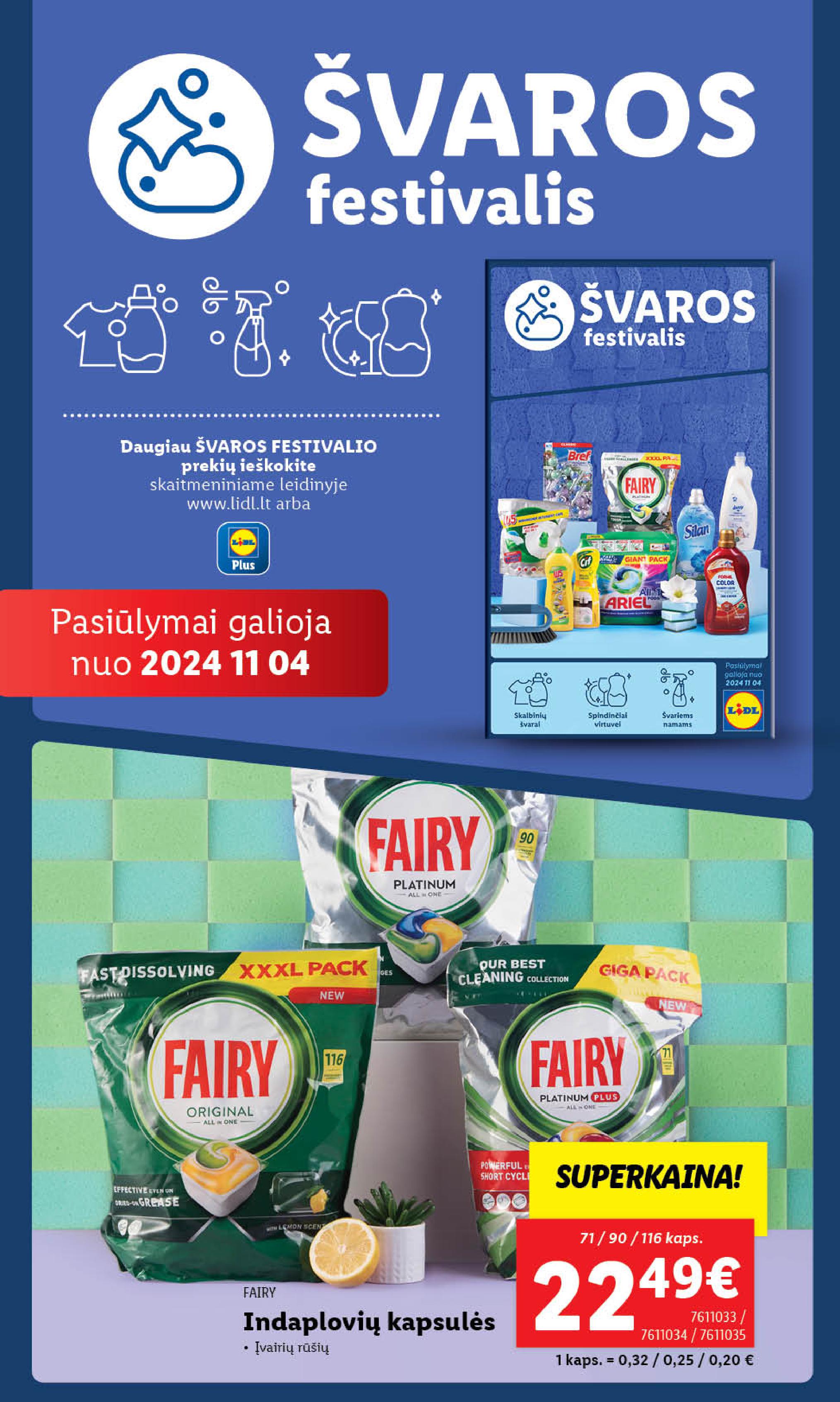 Naujausias LIDL kaininis katalogas 2024.11.11 - 2024.11.17