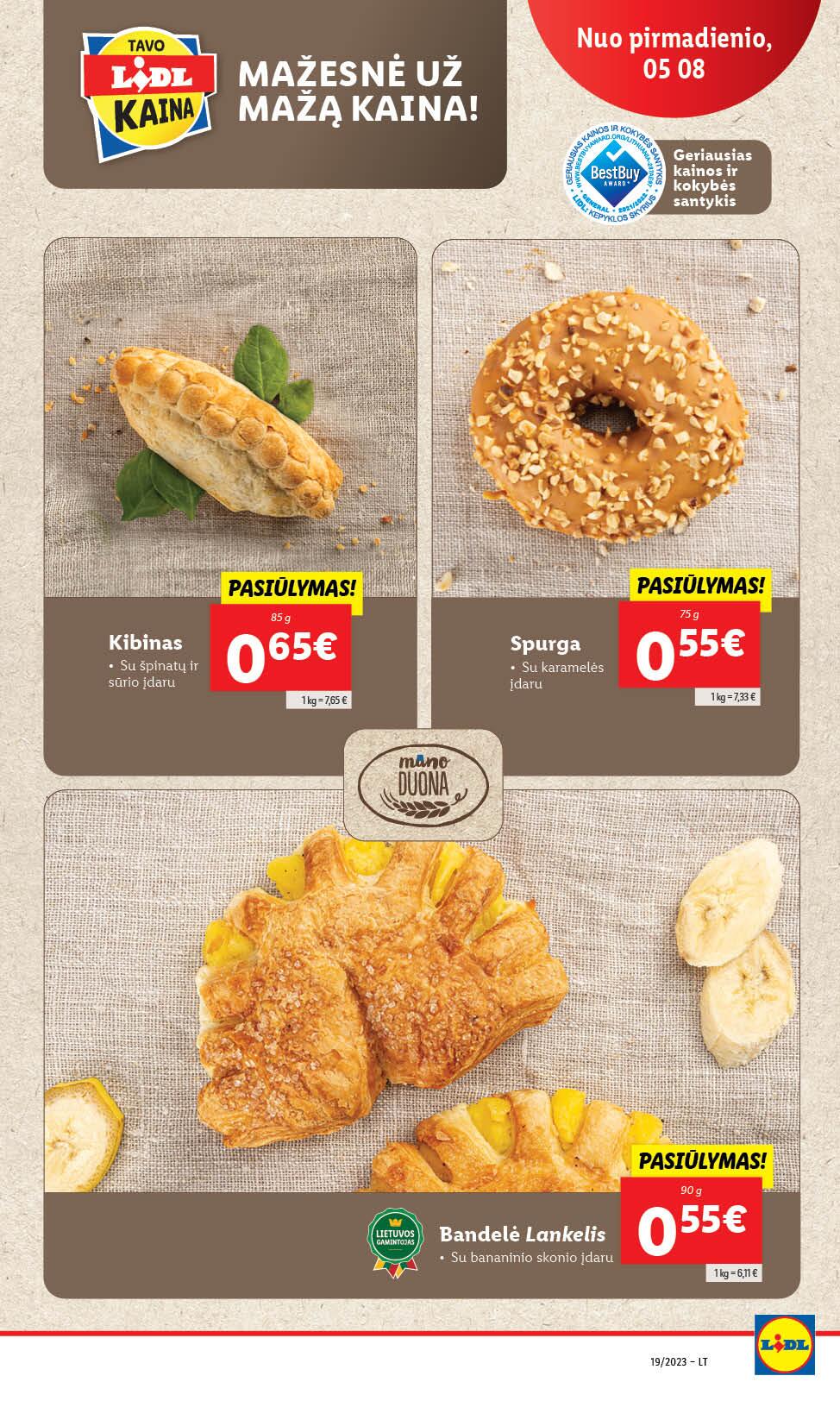 Naujausias LIDL kaininis katalogas 2023.05.08 - 2023.05.14