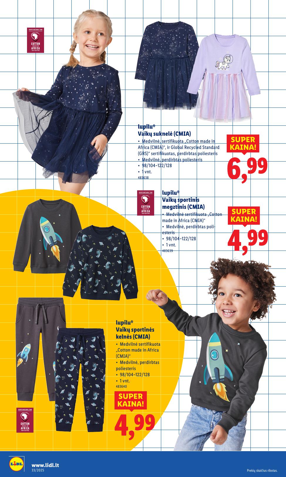 LIDL ne maisto prekių leidinys 2025.08.11 - 2025.08.17