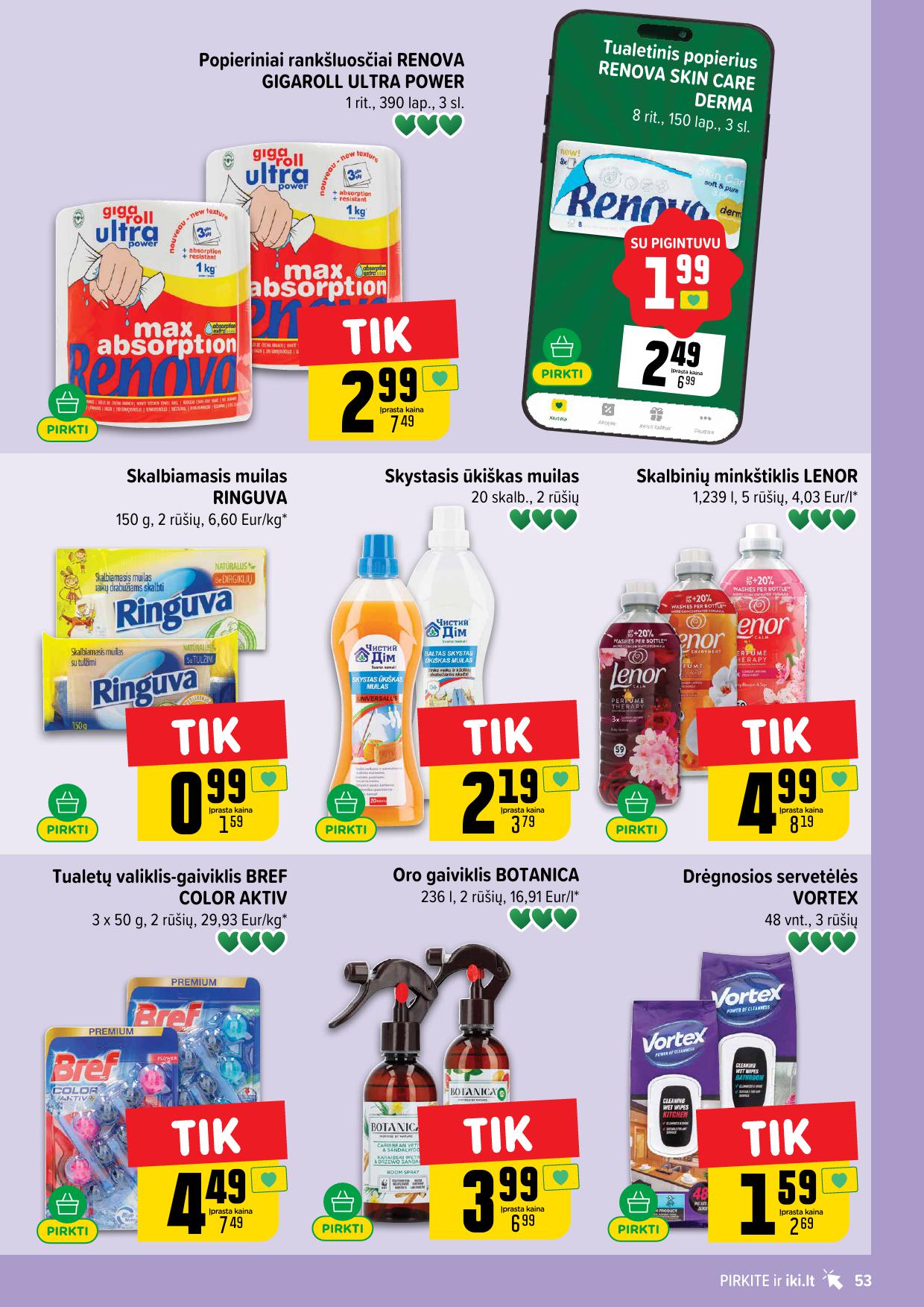 Naujausias IKI kaininis katalogas 2026.04.27 - 2026.05.03