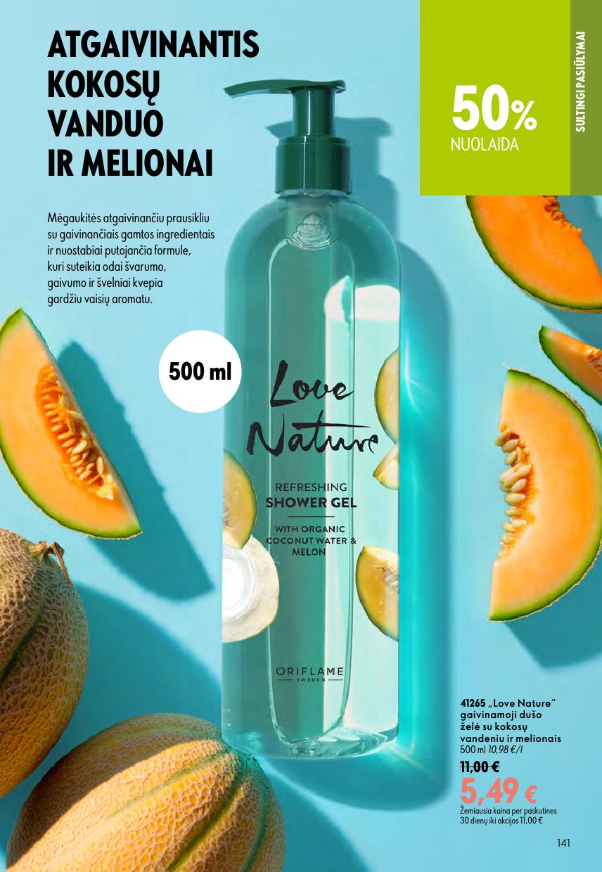 Naujas ORIFLAME  katalogas galioja 2026.08.05 - 2026.08.25