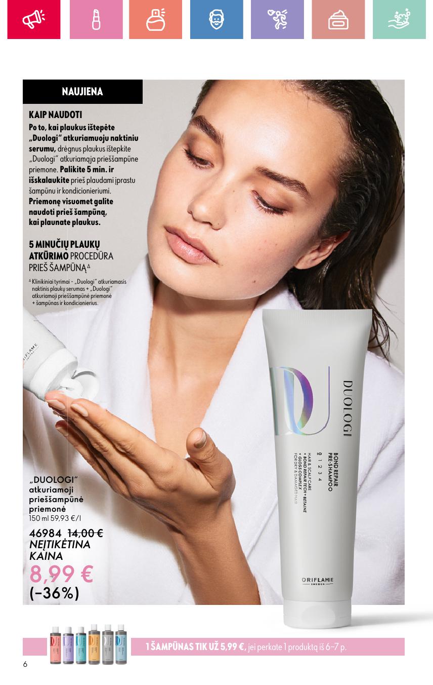 ORIFLAME katalogas galioja 2025.08.03 - 2025.08.23