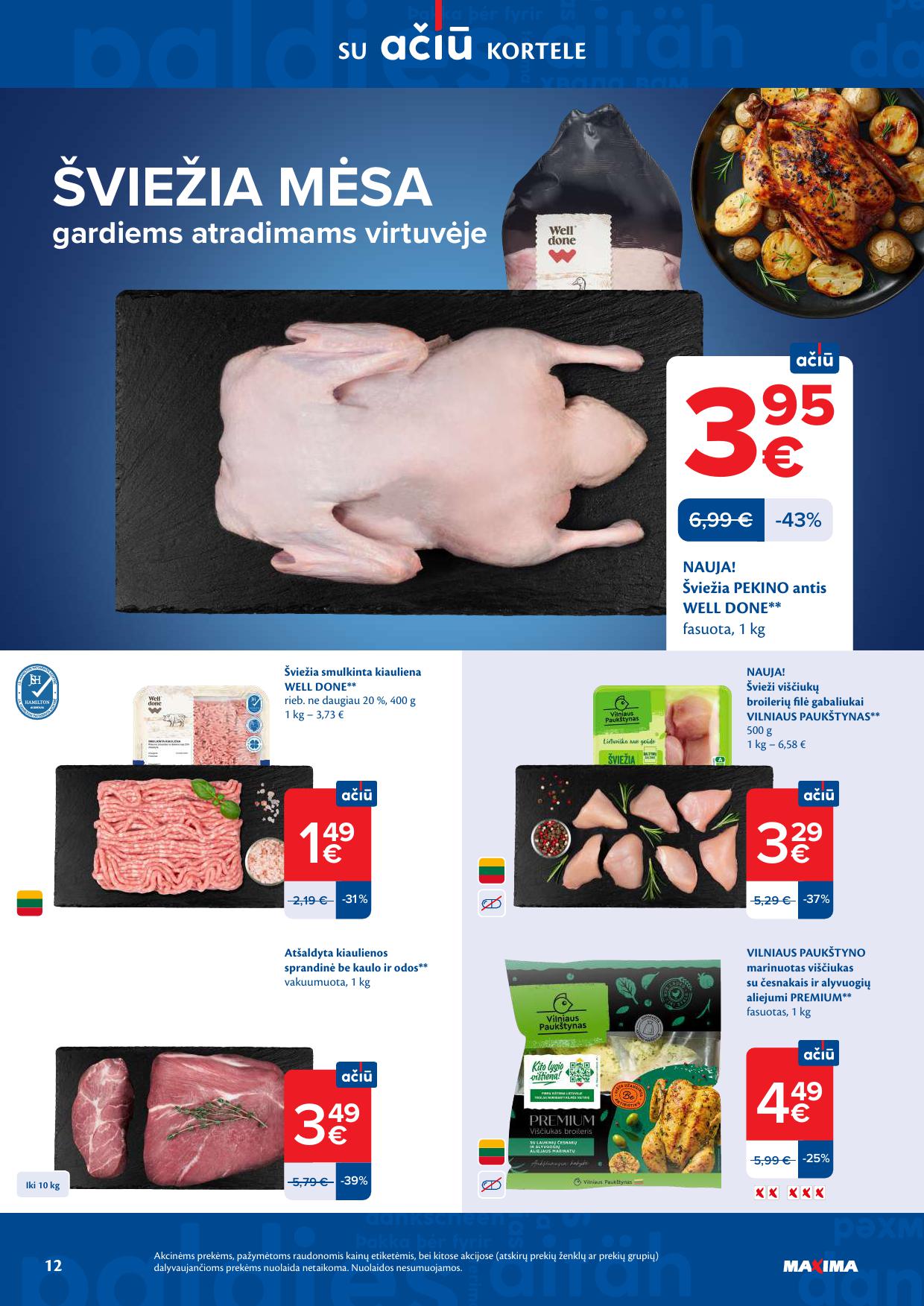 Naujausias MAXIMA kaininis katalogas 2026.03.31 - 2026.04.06