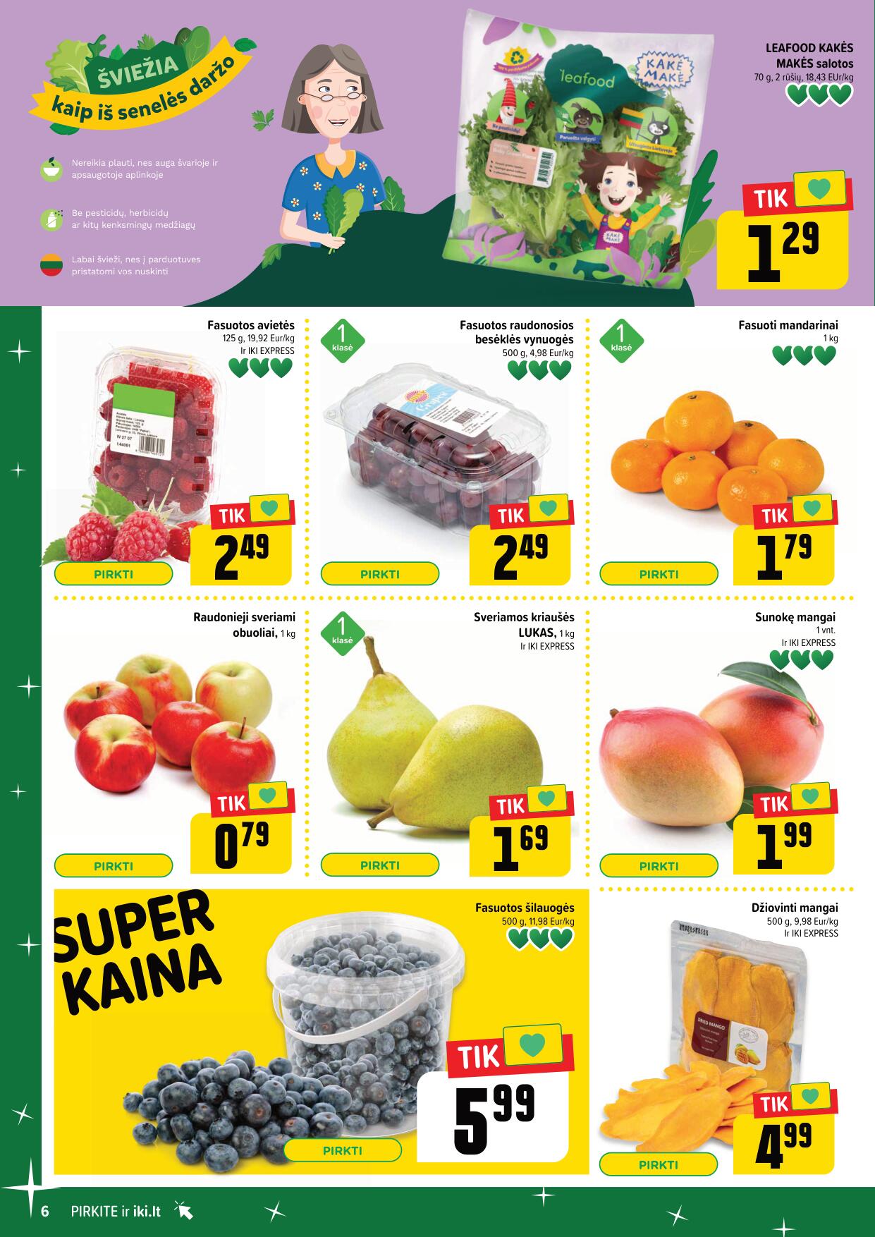 Naujausias IKI kaininis katalogas 2023.12.11 - 2023.12.17