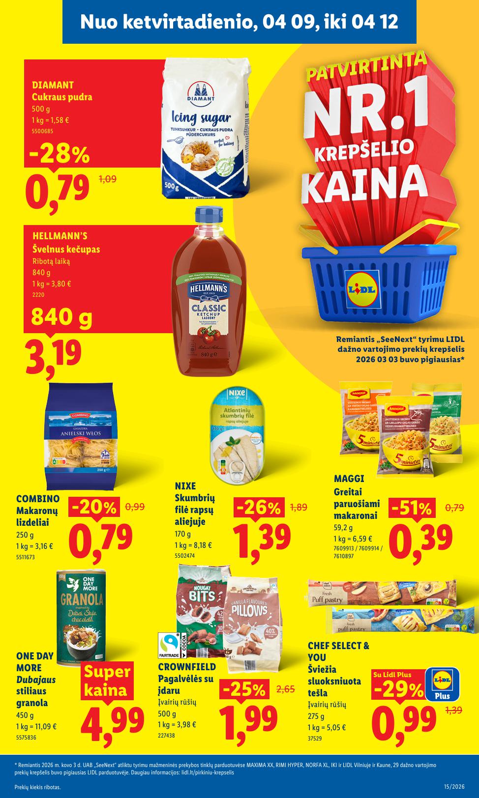 Naujausias LIDL kaininis katalogas 2026.04.06 - 2026.04.12