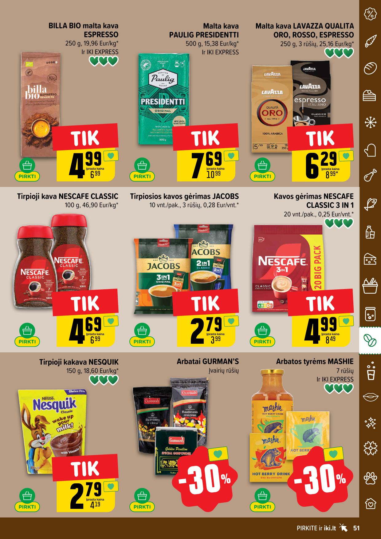 Naujausias IKI kaininis katalogas 2026.02.23 - 2026.03.01