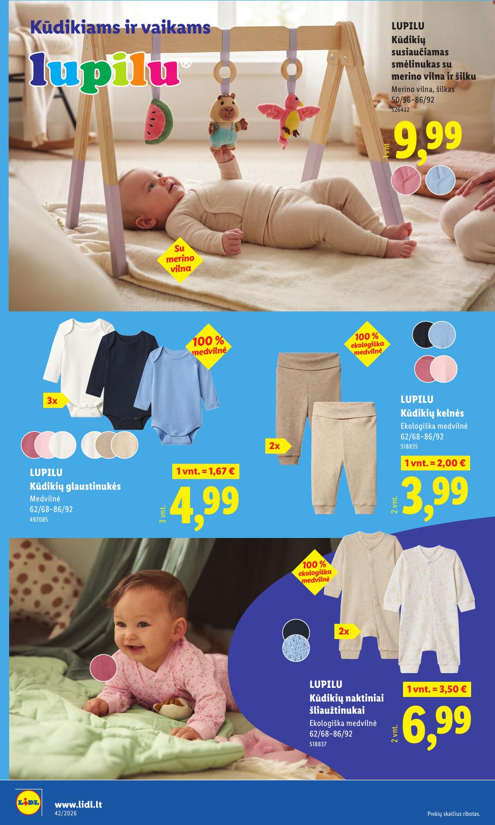 LIDL ne maisto prekių leidinys 2026.10.12 - 2026.10.18