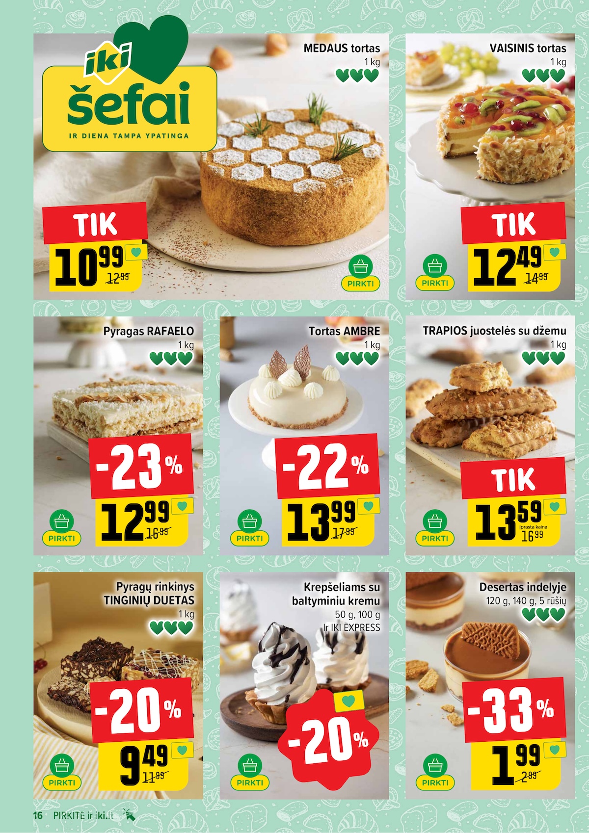 IKI SAVAITĖLĖ akcijų ir nuolaidų leidinys Nr.17 2026.04.20 - 2026.04.26