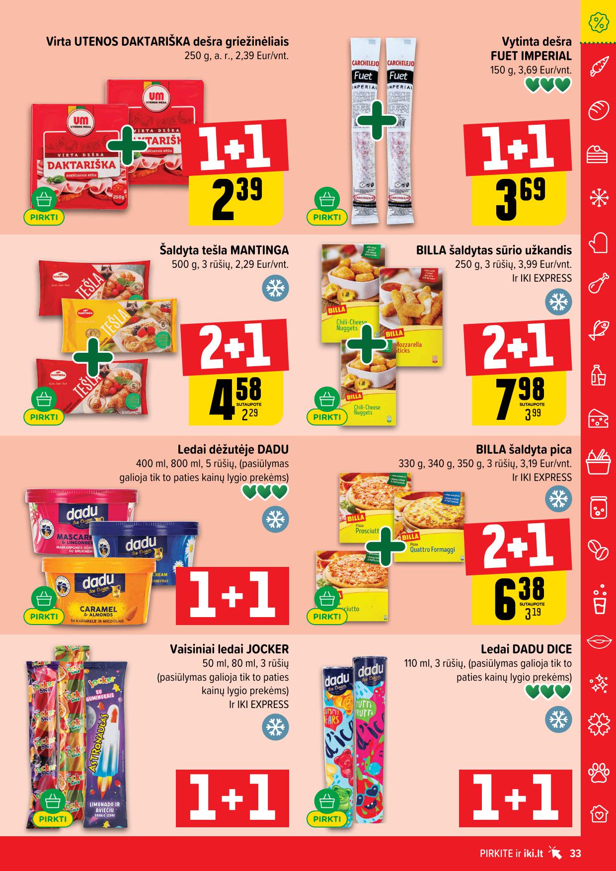 IKI SAVAITĖLĖ akcijų ir nuolaidų leidinys Nr.31 2025.07.28 - 2025.08.03