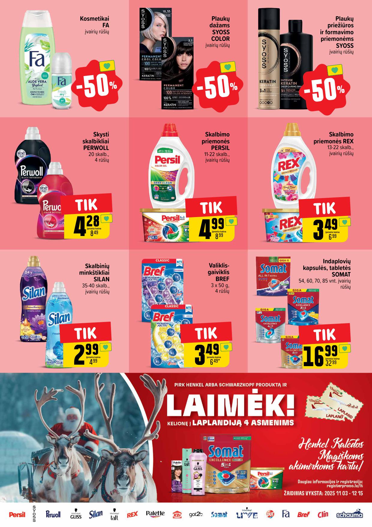 Naujausias IKI kaininis katalogas 2025.11.10 - 2025.11.16