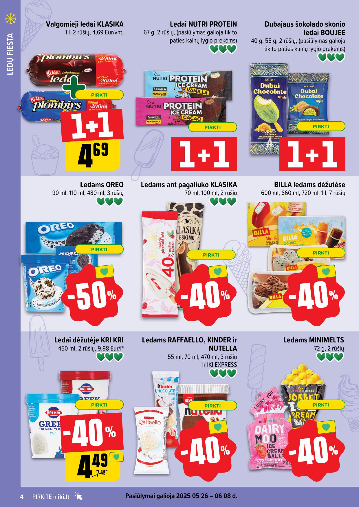 Naujausias IKI kaininis katalogas 2025.05.26 - 2025.06.01