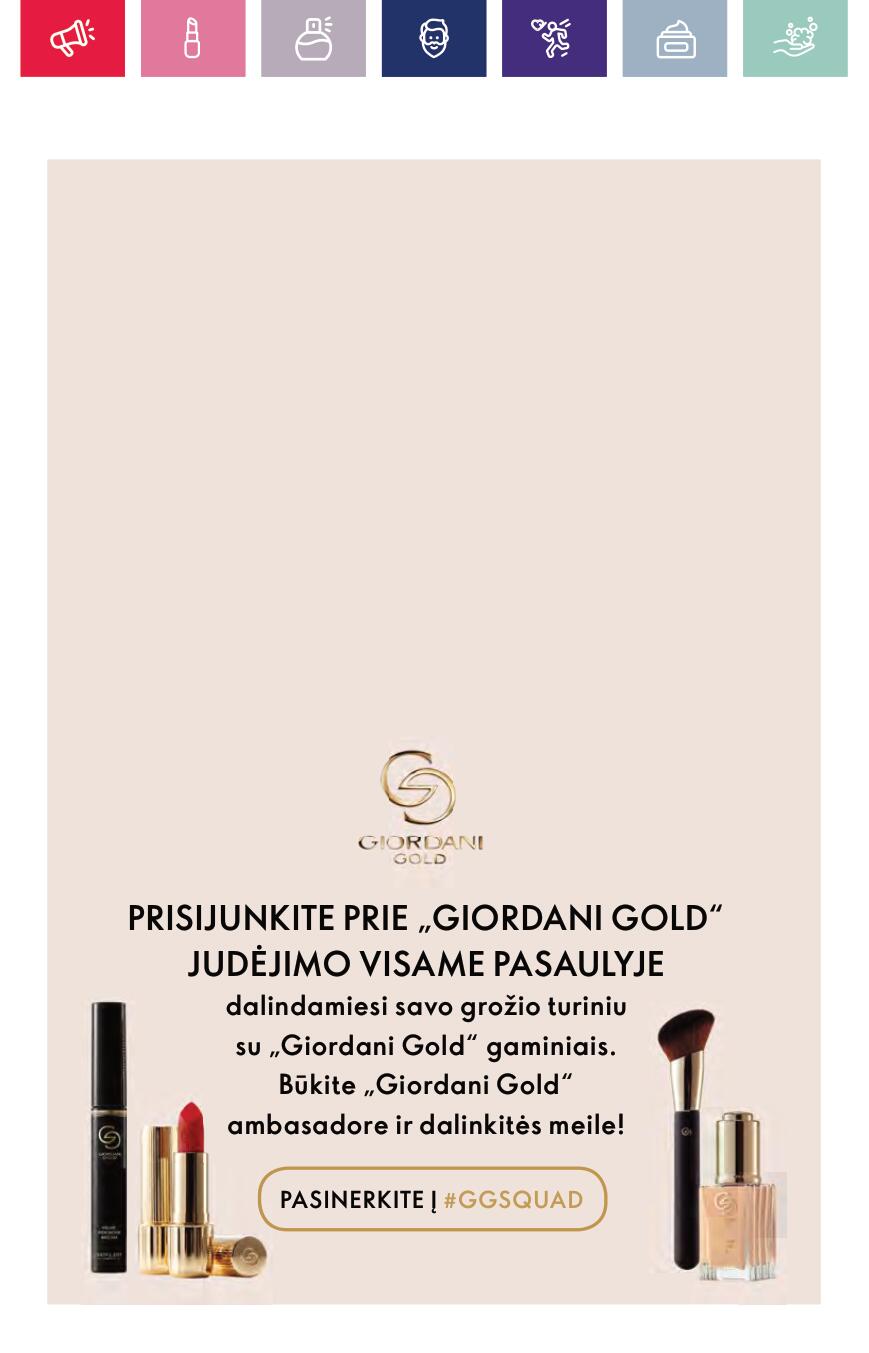 Naujas ORIFLAME katalogas galioja 2023.09.13 - 2023.10.03