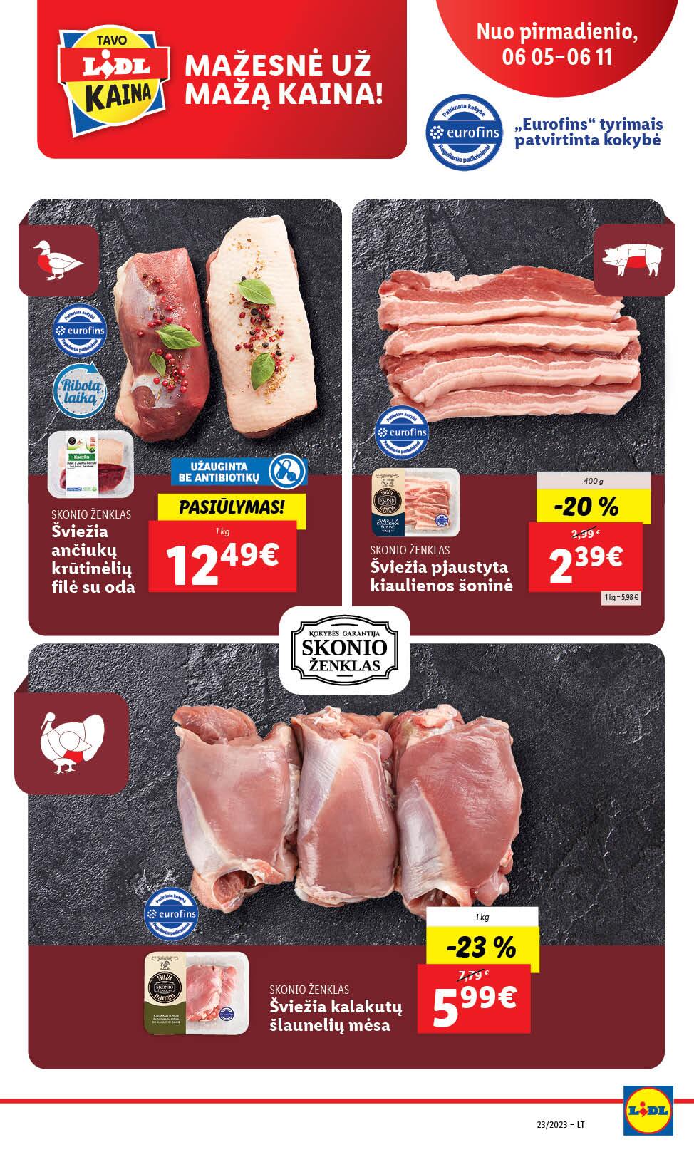 Naujausias LIDL kaininis katalogas 2023.06.05 - 2023.06.11