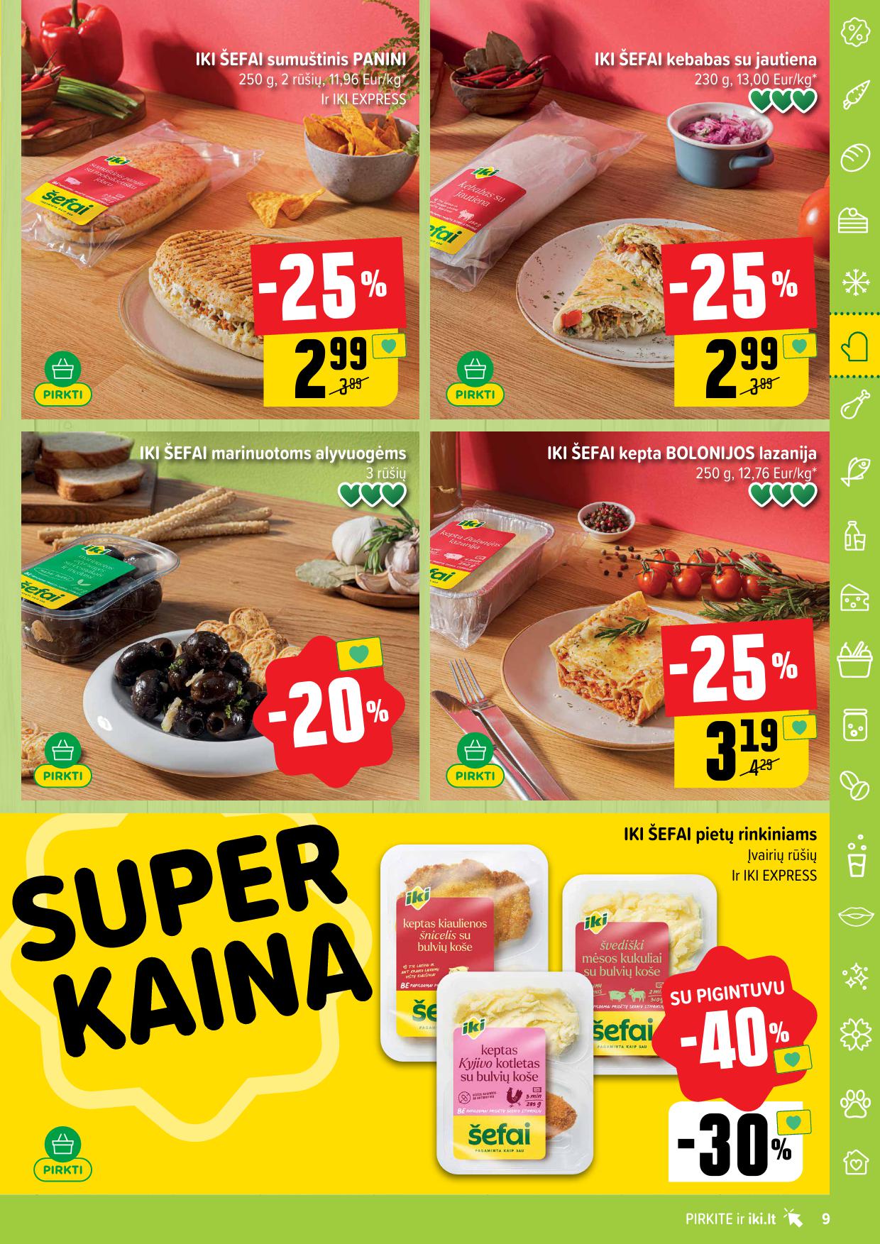Naujausias IKI kaininis katalogas 2025.07.14 - 2025.07.20