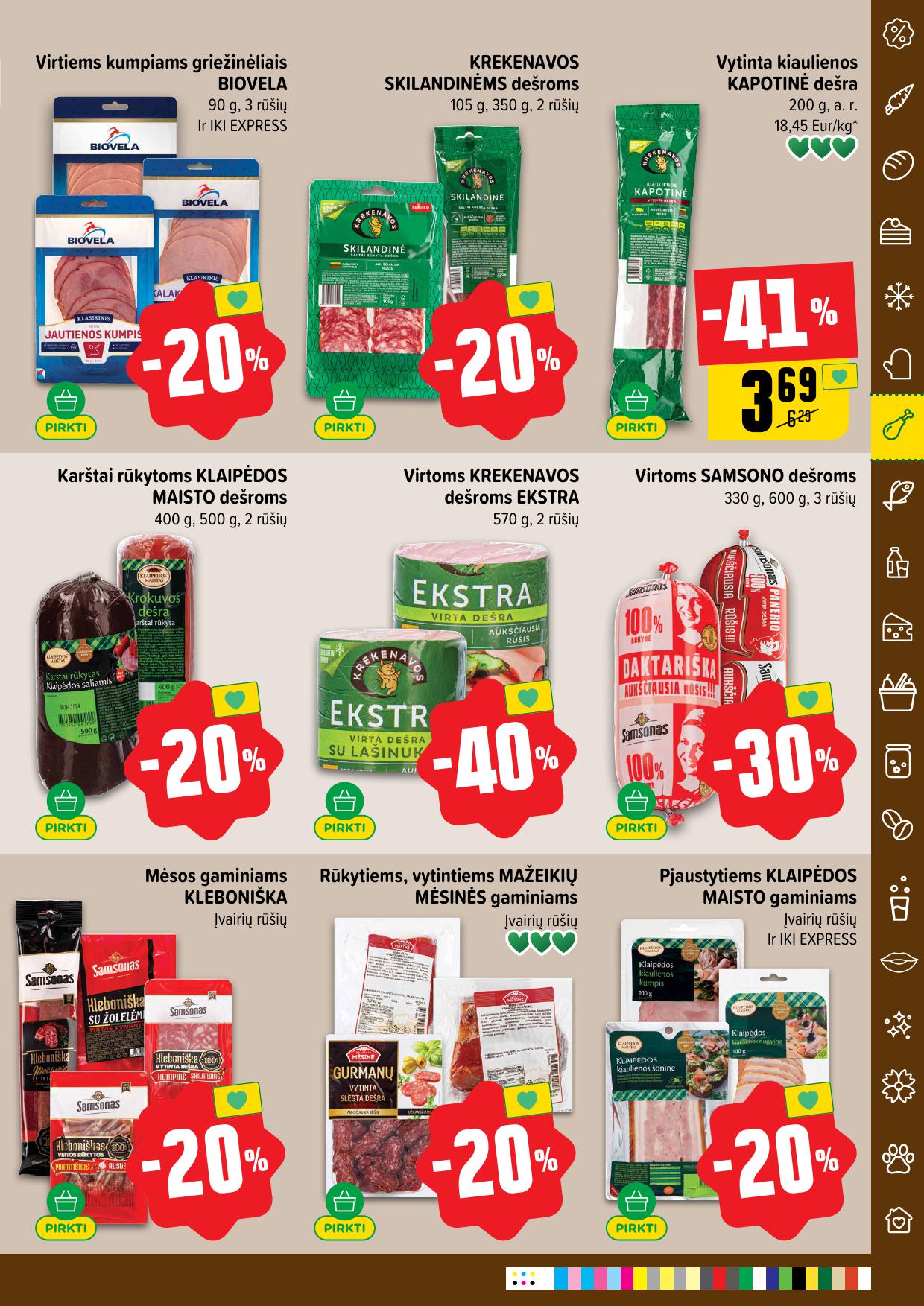 IKI SAVAITĖLĖ akcijų ir nuolaidų leidinys Nr.29 2025.07.14 - 2025.07.20