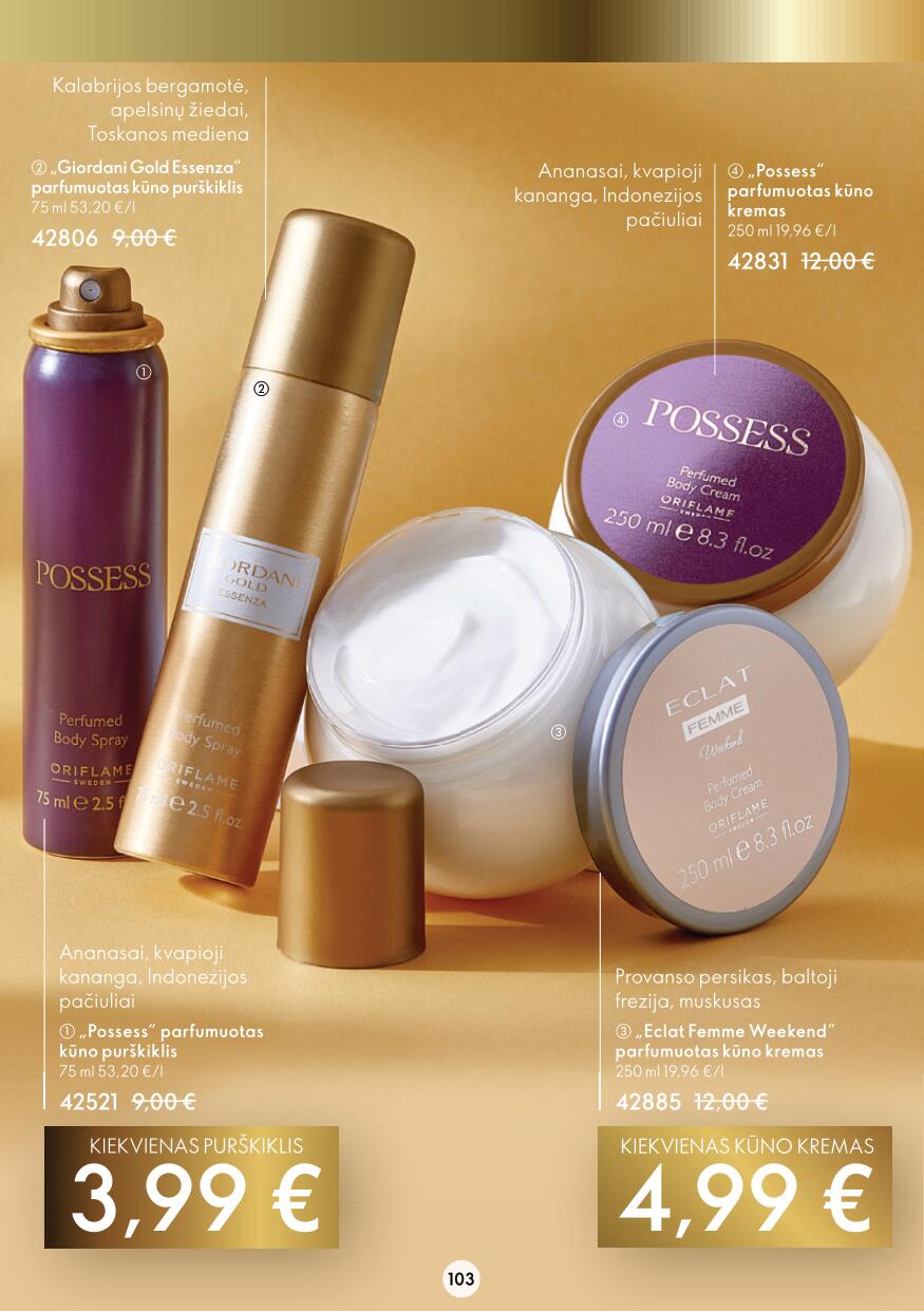 ORIFLAME katalogas galioja 2023.03.15 - 2023.04.04