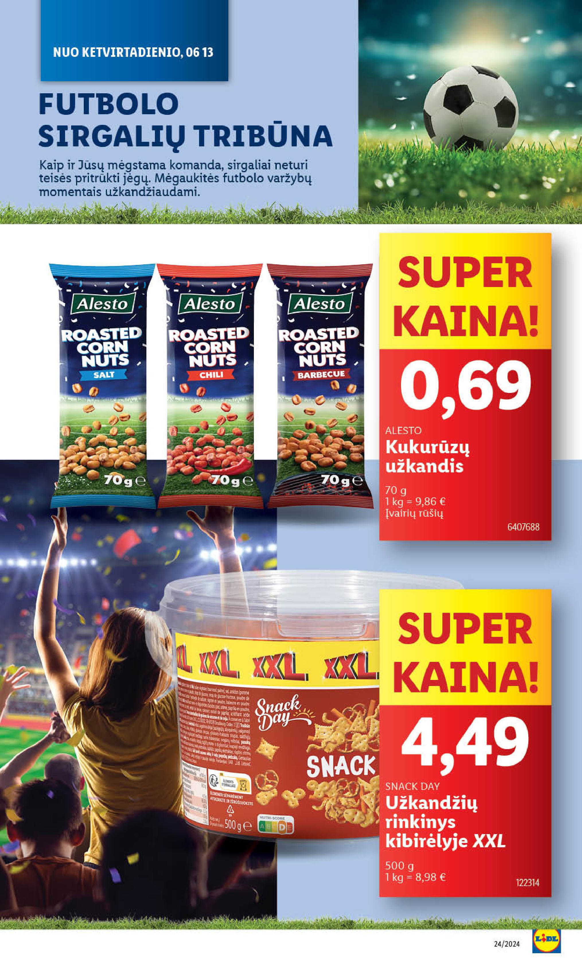 Naujausias LIDL kaininis katalogas 2024.06.10 - 2024.06.16