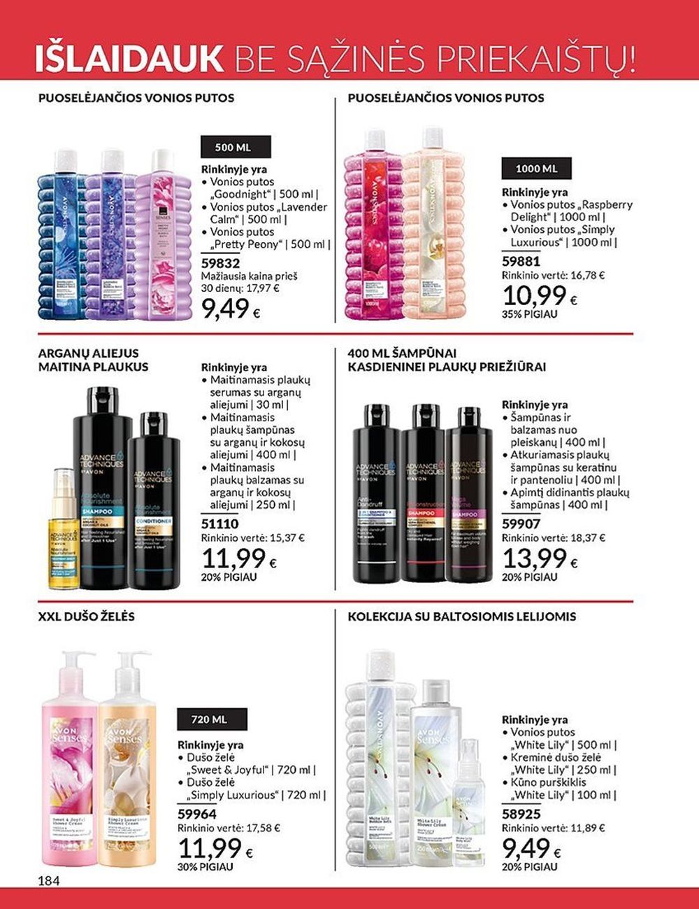 AVON katalogas galioja 2025.07.01 - 2025.07.31