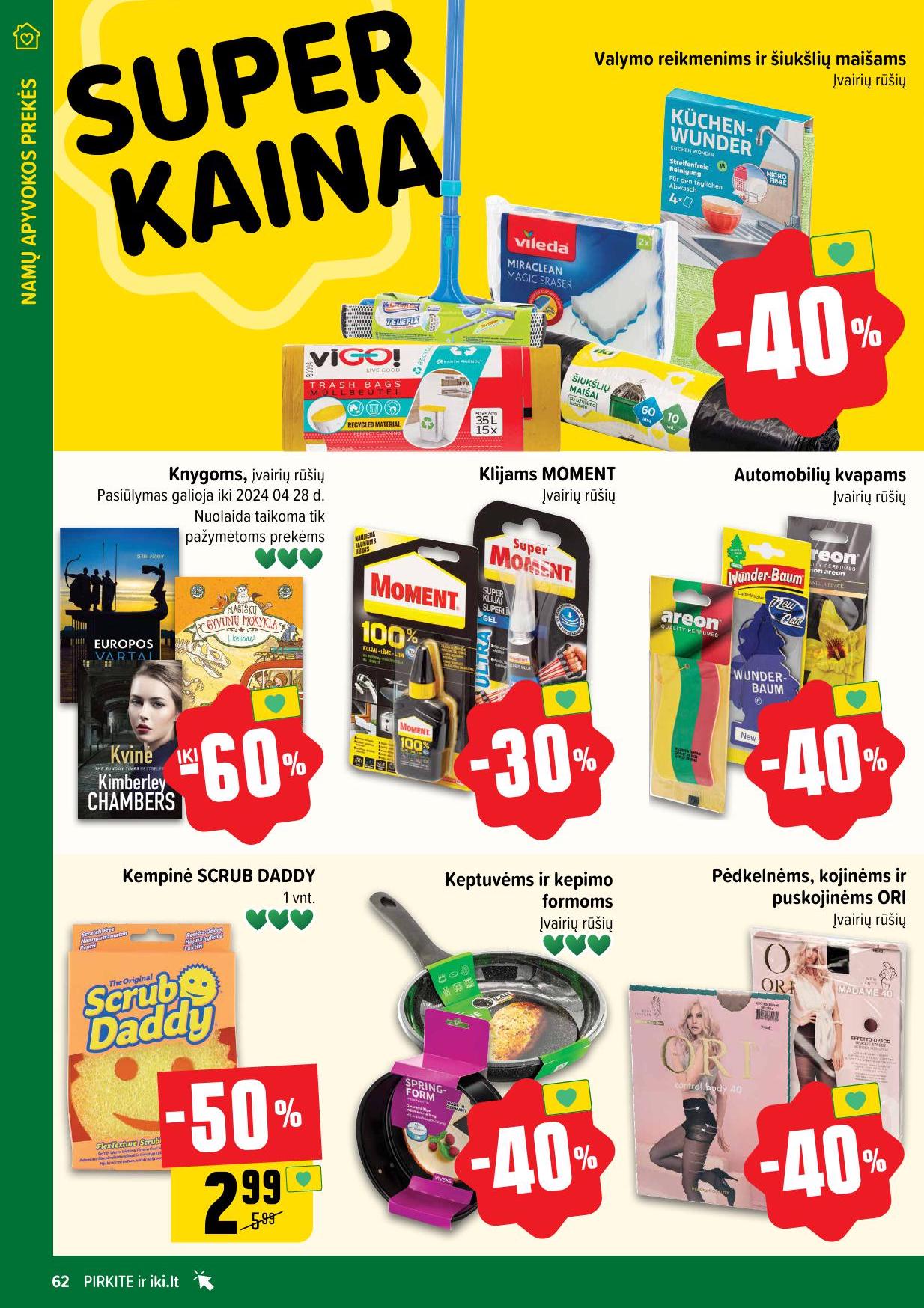 Naujausias IKI kaininis katalogas 2024.04.01 - 2024.04.07