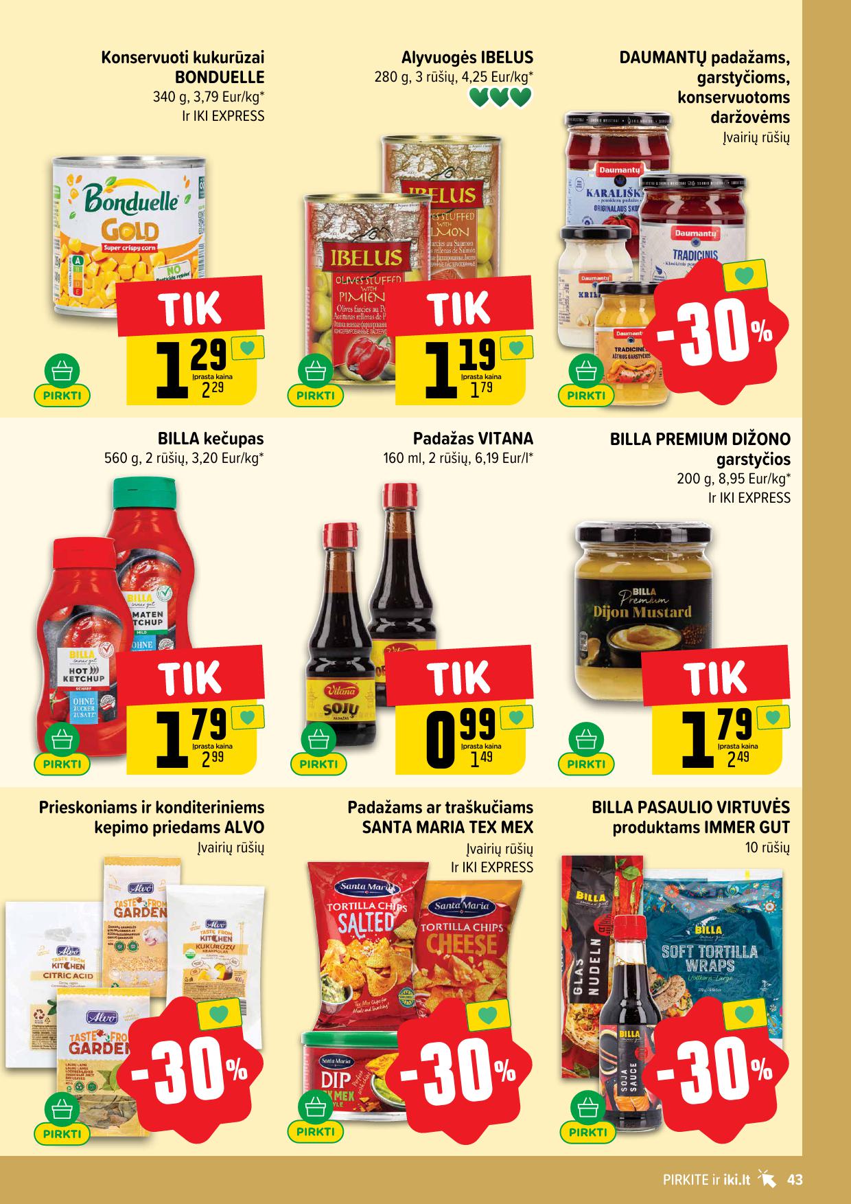 Naujausias IKI kaininis katalogas 2026.04.27 - 2026.05.03