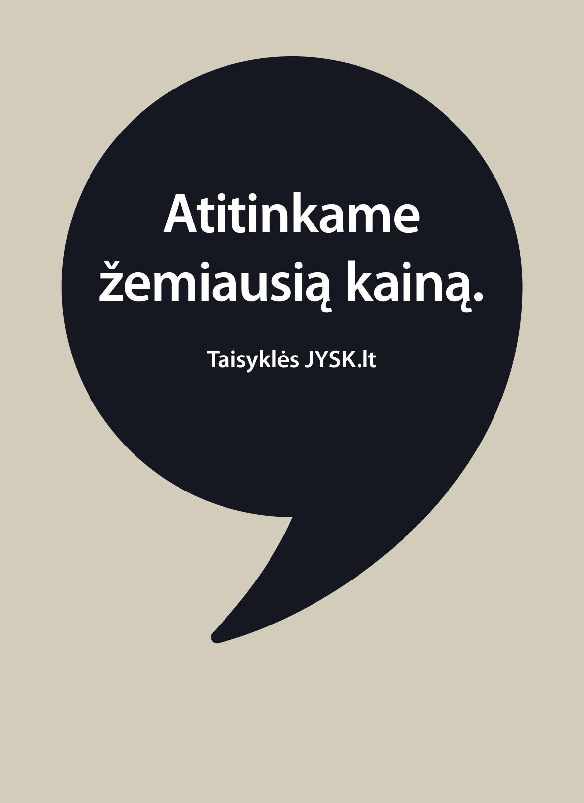 Naujas JYSK leidinys galioja 2026.06.02 - 2026.06.15