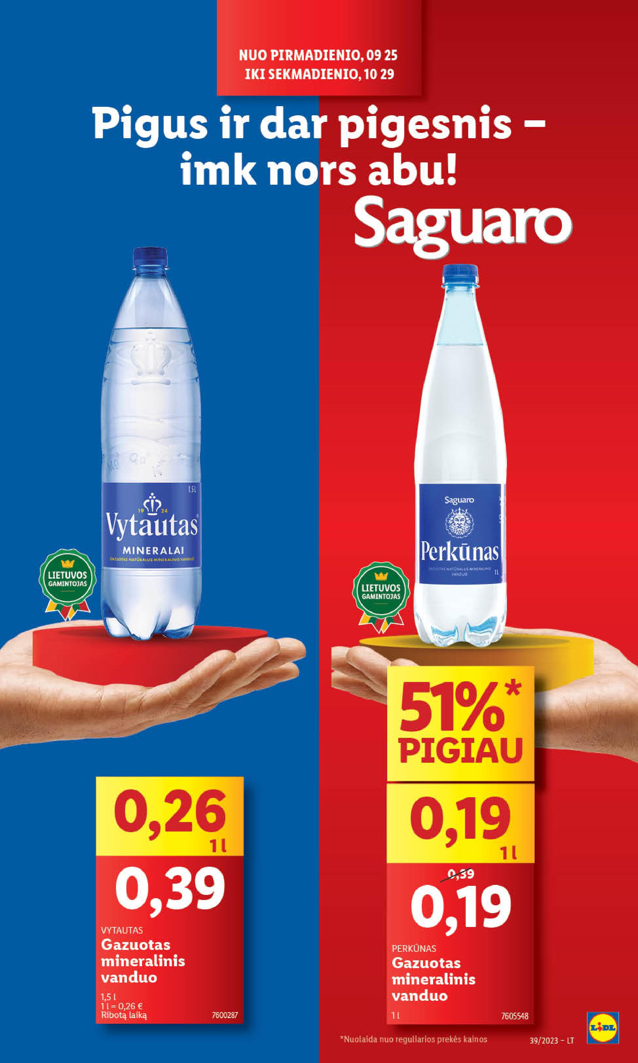 Naujausias LIDL kaininis katalogas 2023.09.25 - 2023.10.01