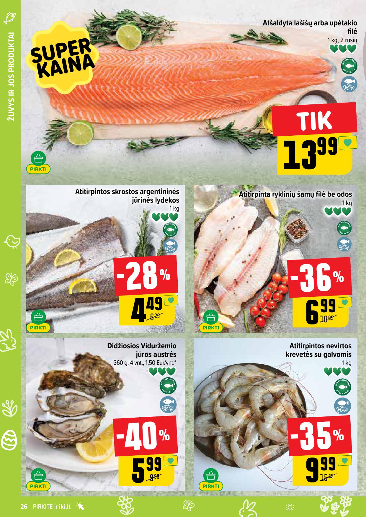 Naujausias IKI kaininis katalogas 2026.03.30 - 2026.04.04