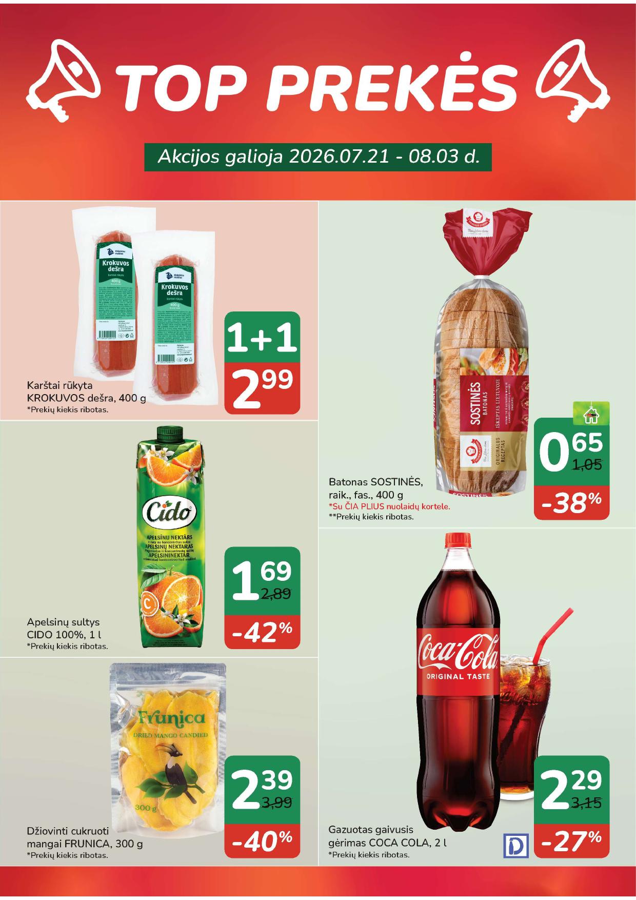 Naujas ČIA leidinys nuo 2026.07.21 iki 2026.08.03