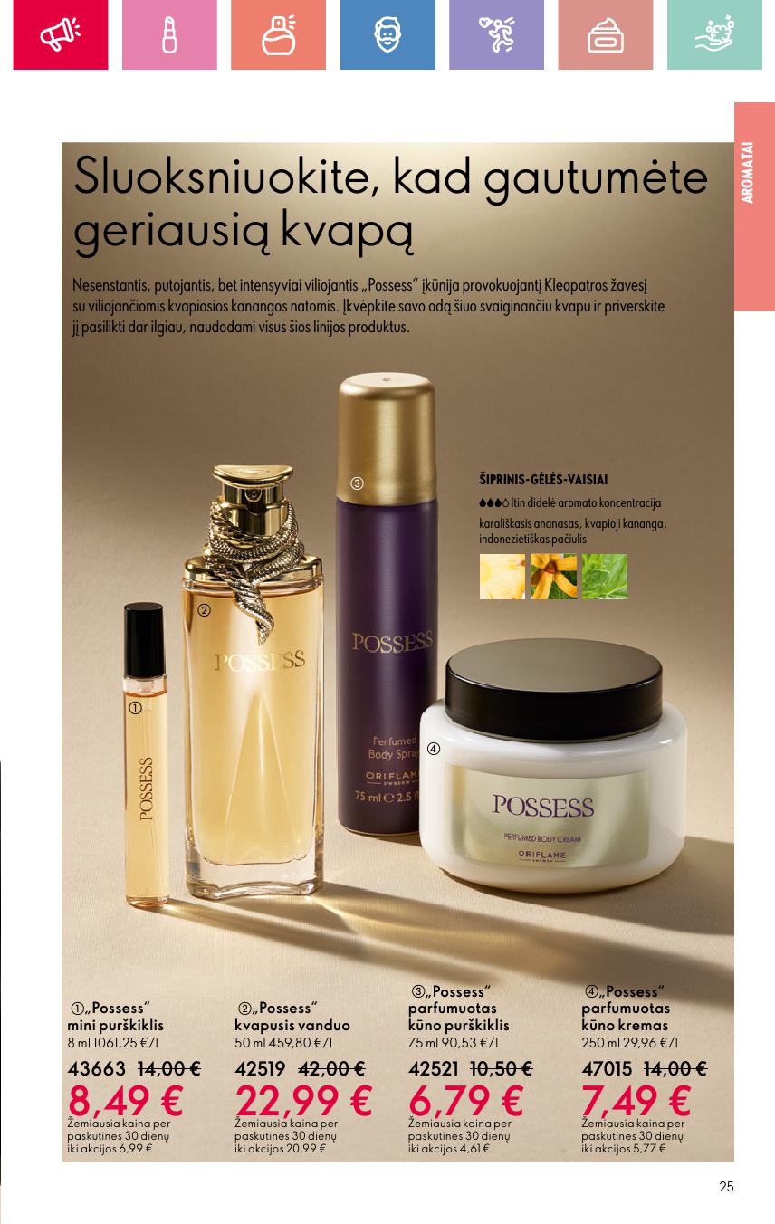 ORIFLAME katalogas galioja 2025.06.01 - 2025.06.21