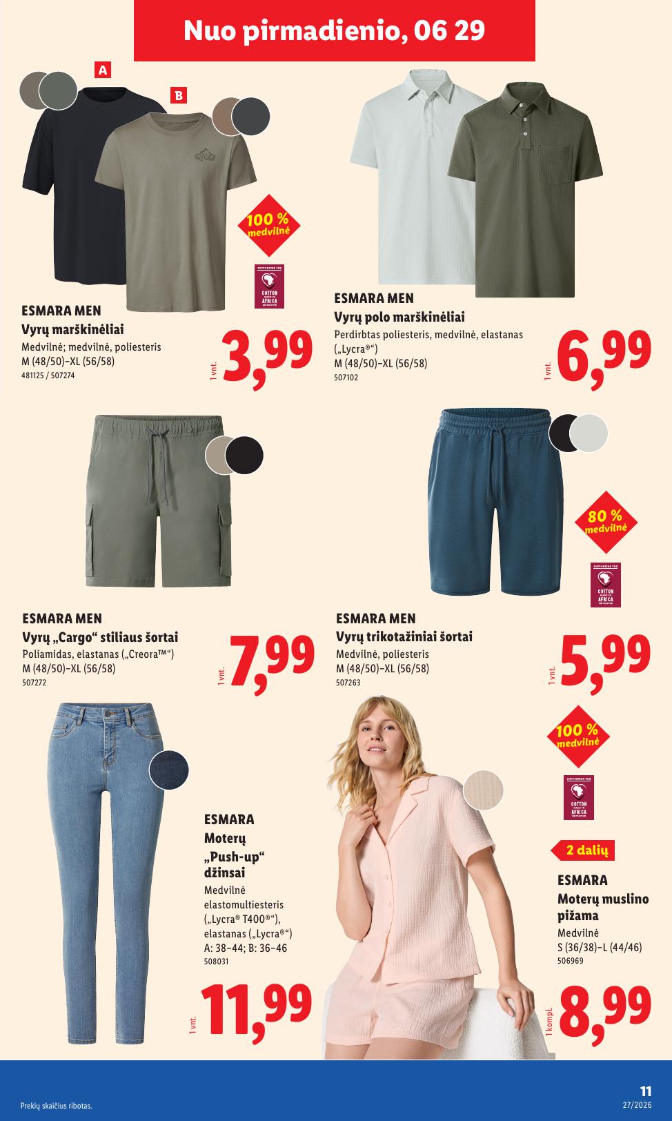 LIDL ne maisto prekių leidinys 2026.06.29 - 2026.07.05