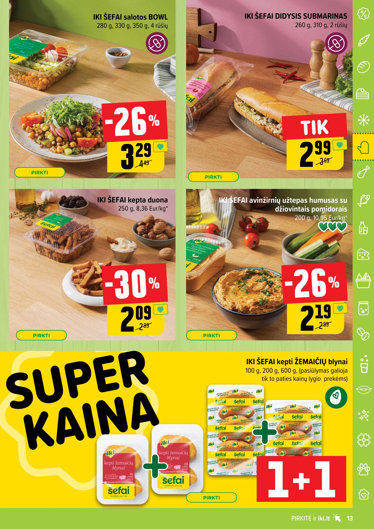 Naujausias IKI kaininis katalogas 2025.02.03 - 2025.02.09