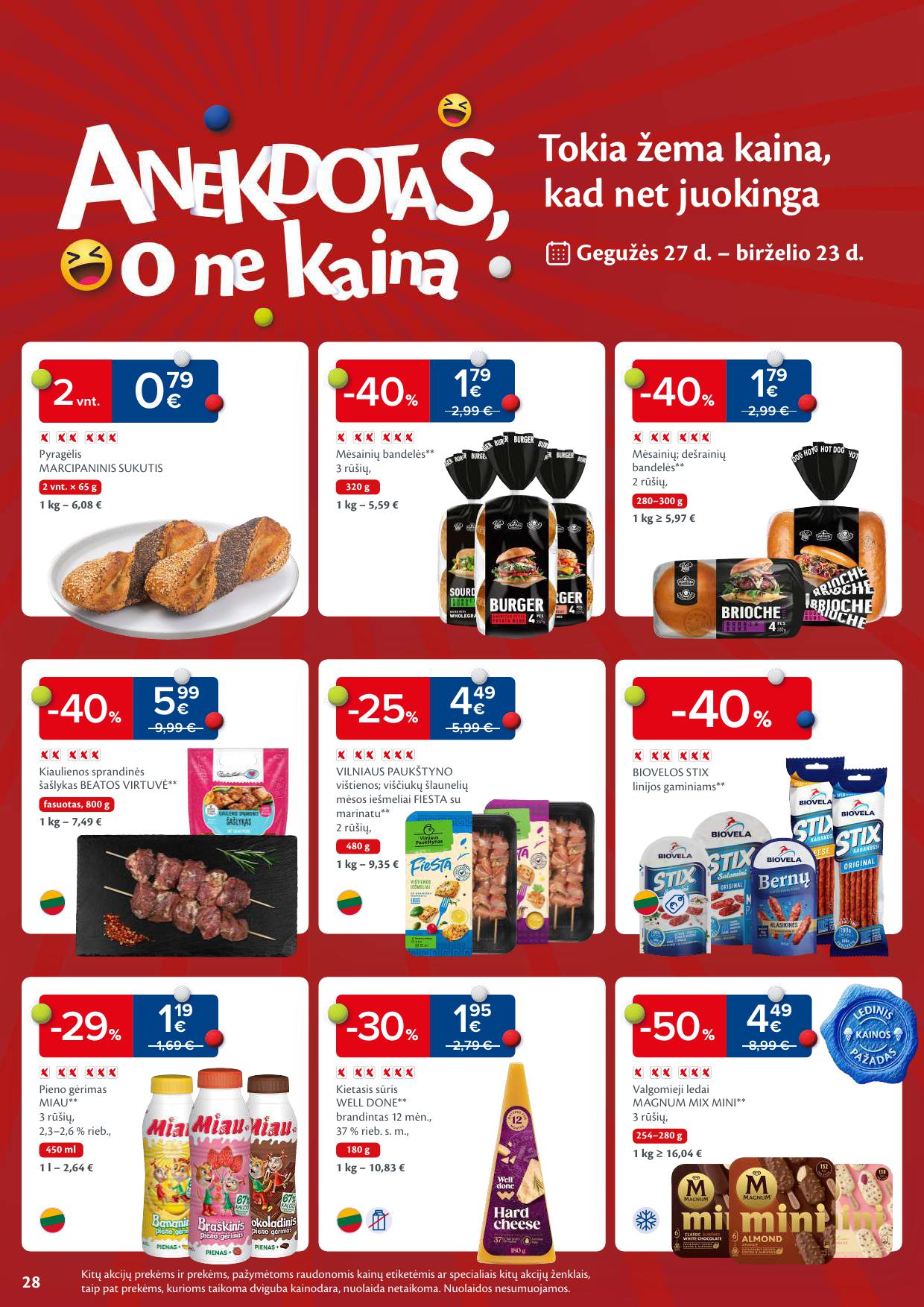 Naujausias MAXIMA kaininis katalogas 2025.06.10 - 2025.06.16