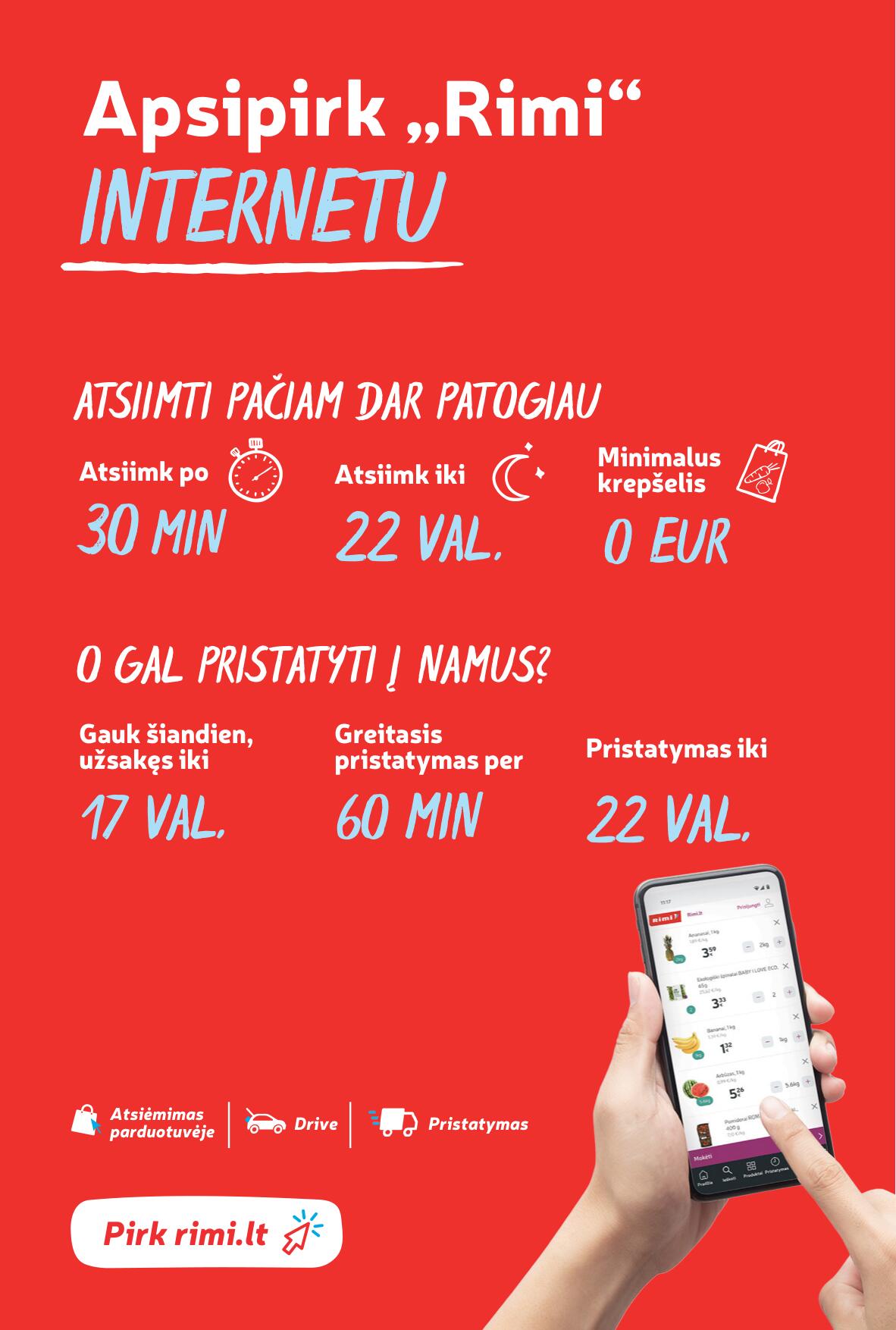 Naujausias RIMI kaininis katalogas 2023.08.29 - 2023.09.04