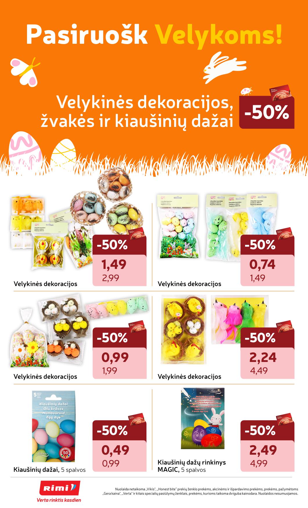 Naujausias RIMI kaininis katalogas 2026.03.17 - 2026.03.23