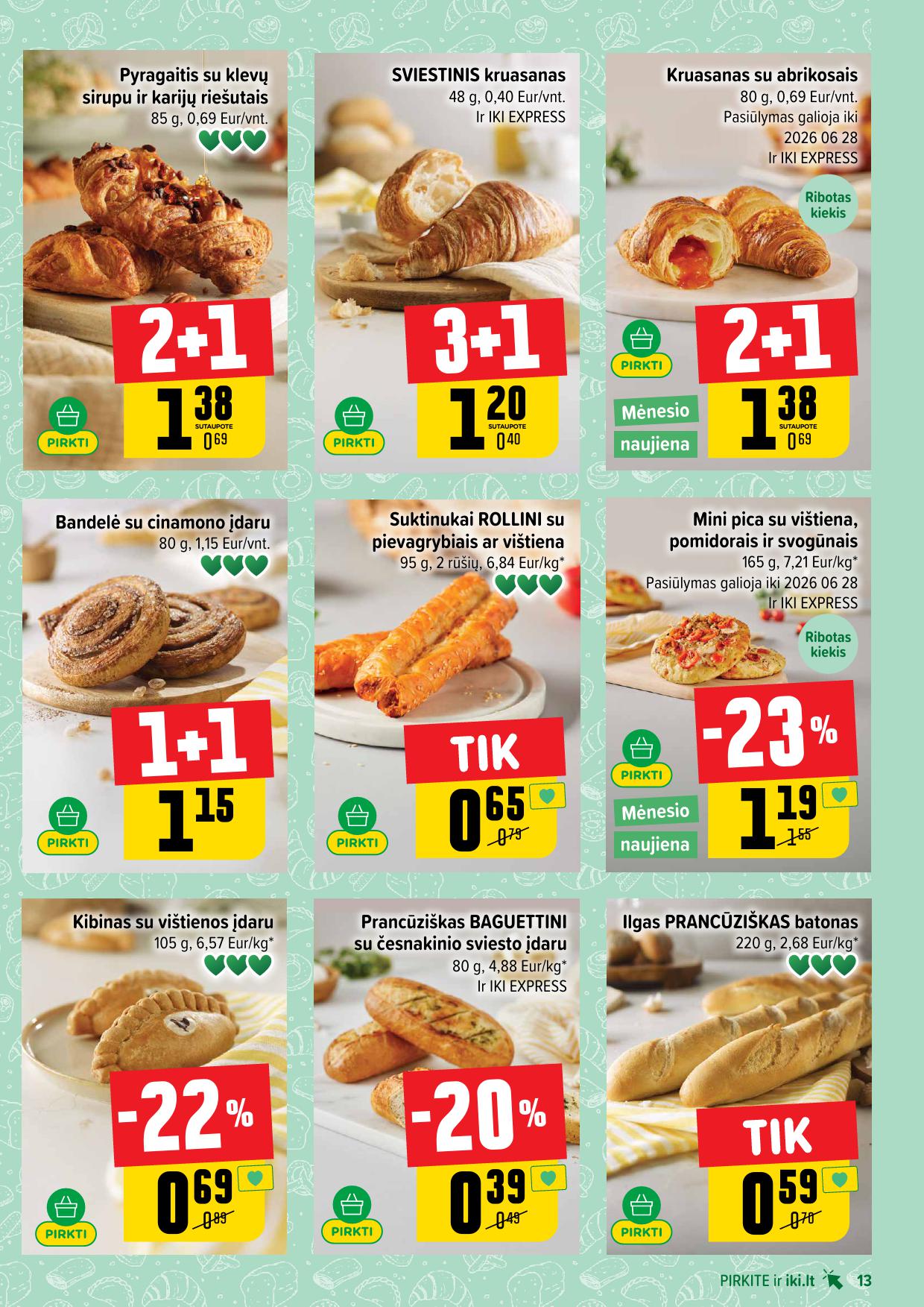 Naujausias IKI kaininis katalogas 2026.06.08 - 2026.06.14