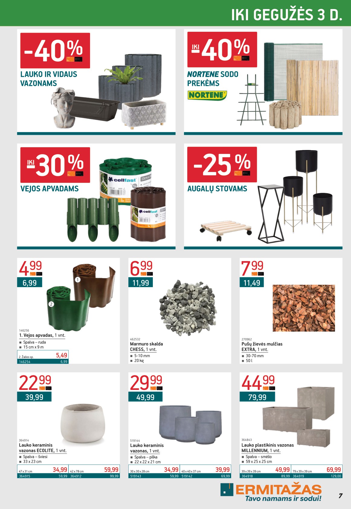 ERMITAŽAS akcijų ir nuolaidų leidinys 2026.04.01 - 2026.05.03