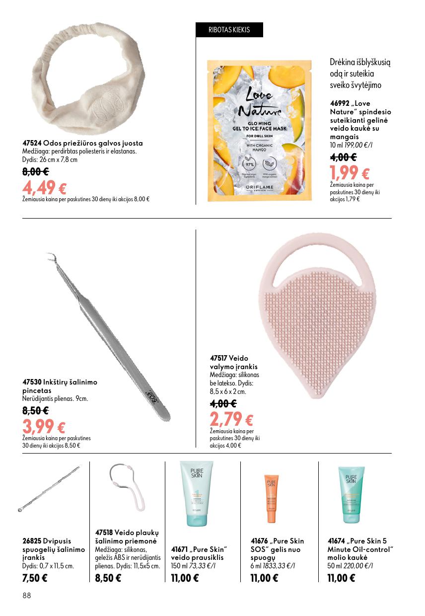 ORIFLAME  katalogas galioja 2026.07.15 - 2026.08.04