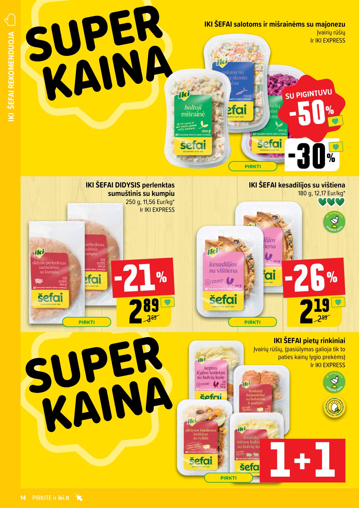 Naujausias IKI kaininis katalogas 2025.01.27 - 2025.02.02
