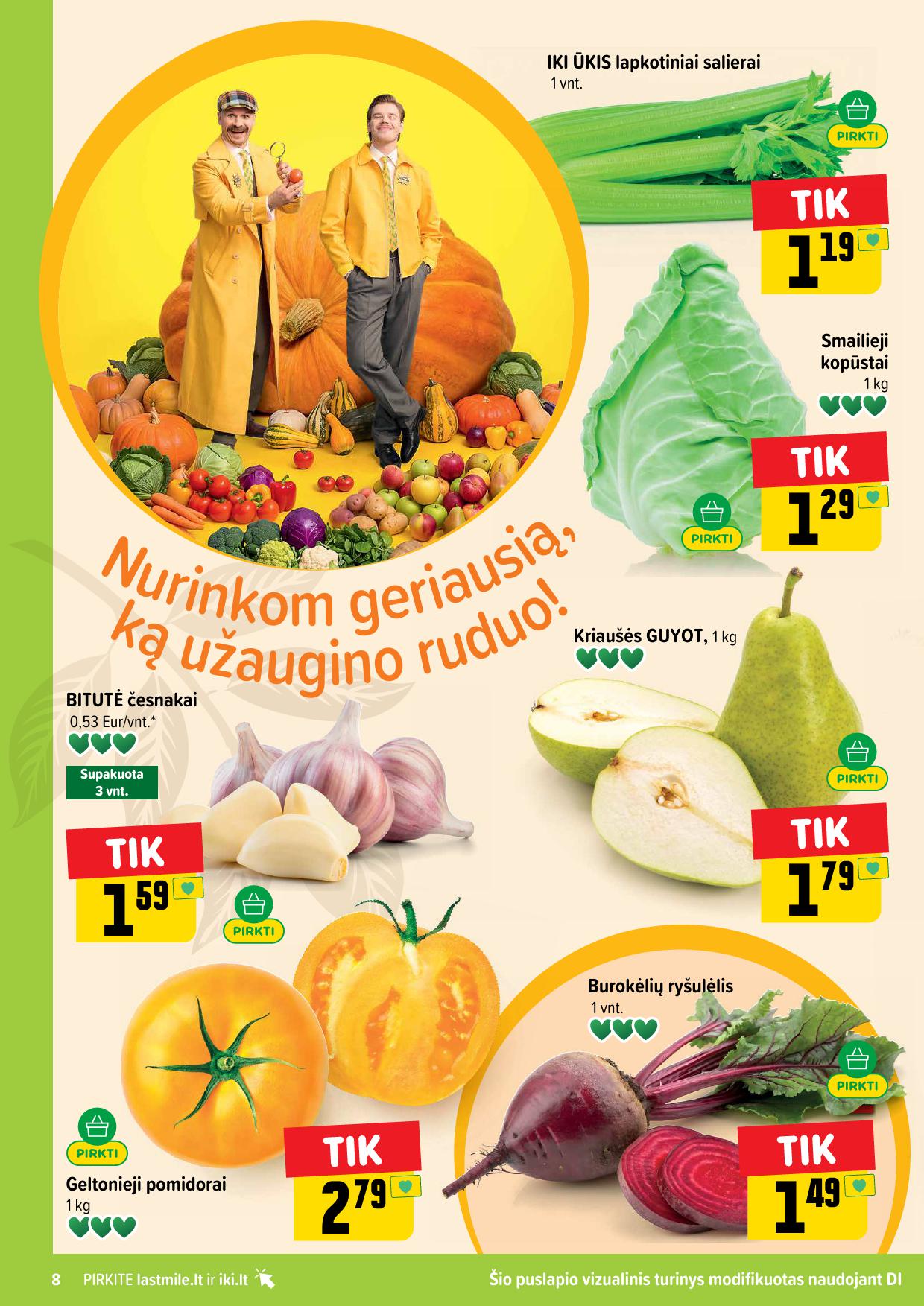 Naujausias IKI kaininis katalogas 2026.08.24 - 2026.08.30