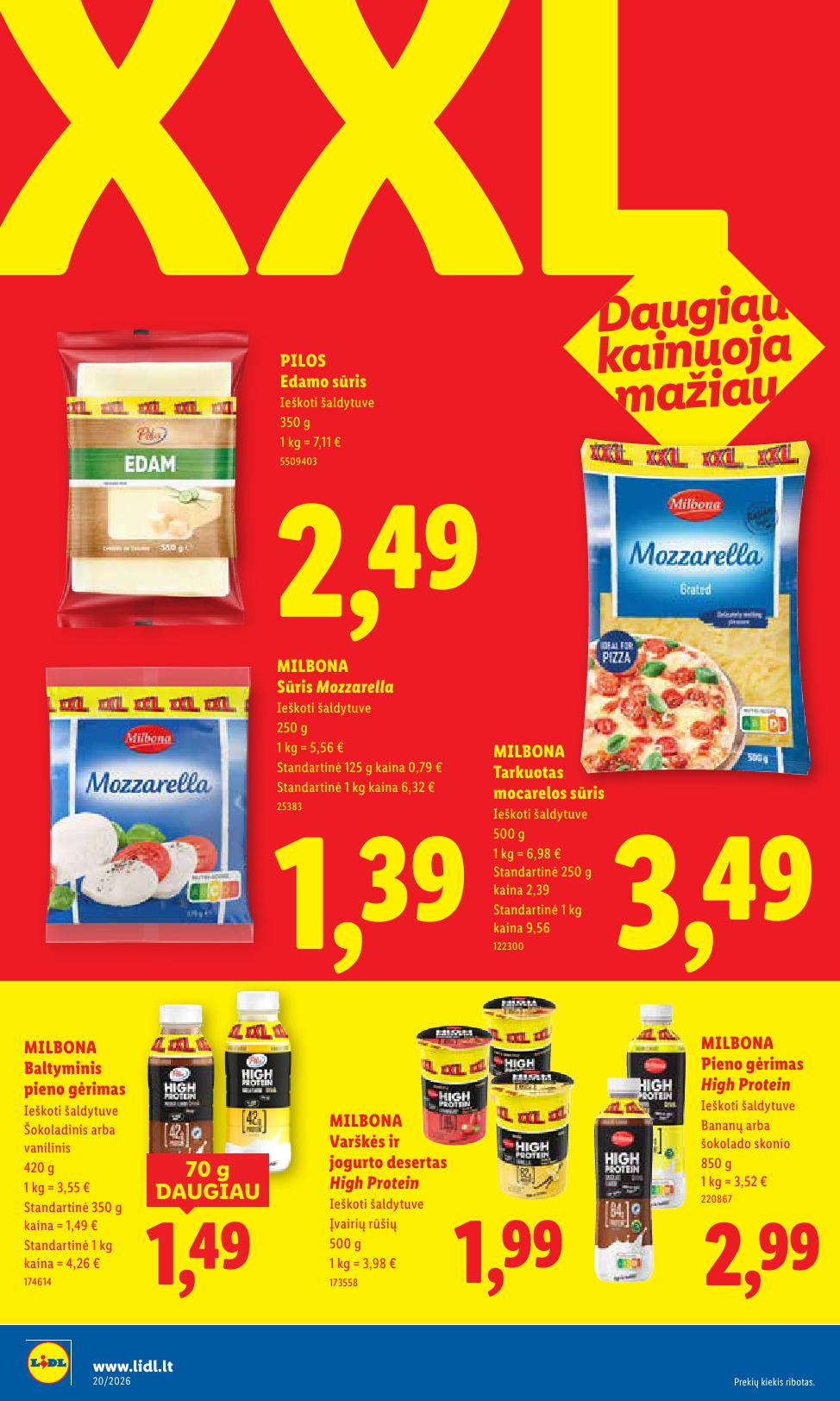 Naujausias LIDL kaininis katalogas 2026.05.11 - 2026.05.17