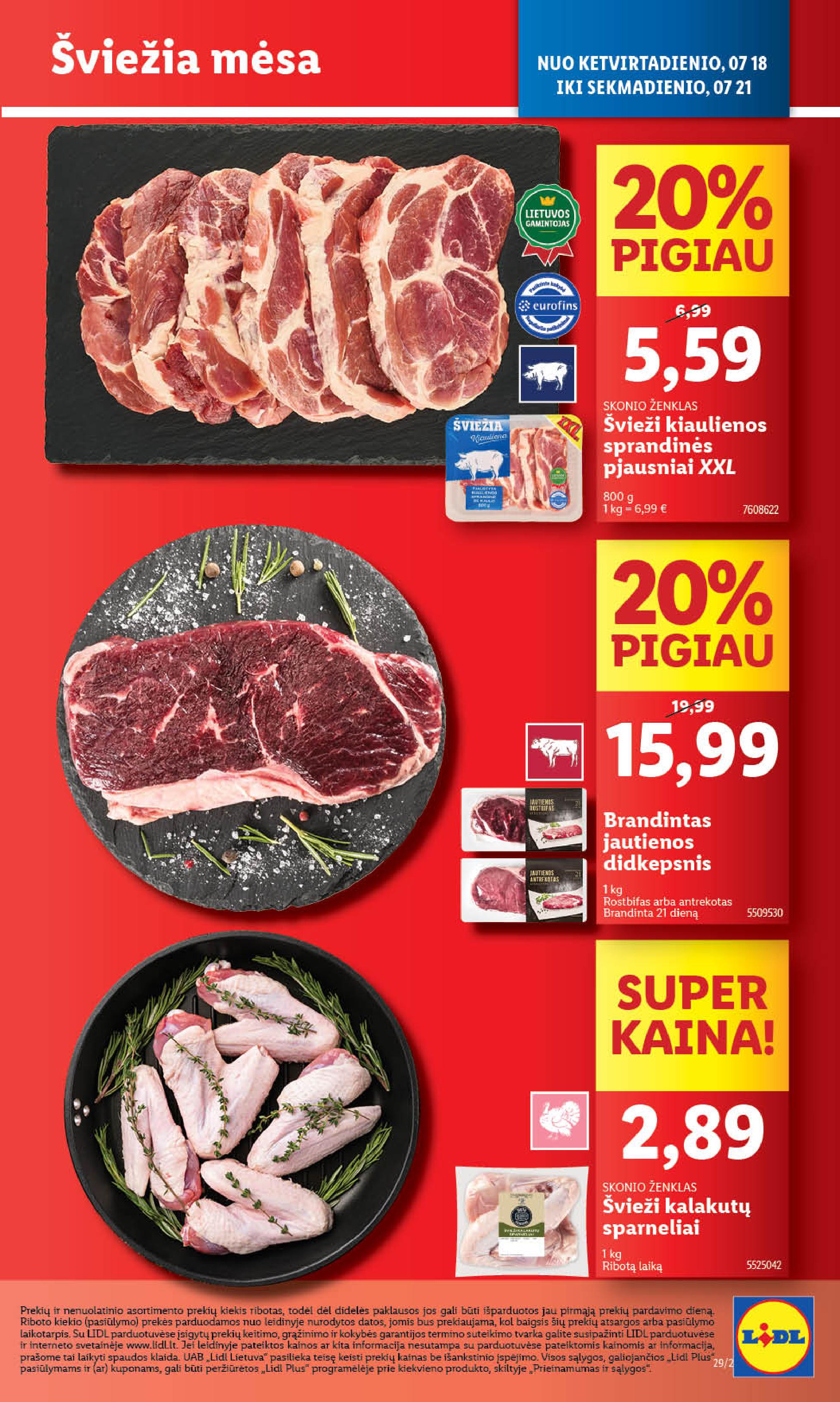 Naujausias LIDL kaininis katalogas 2024.07.15 - 2024.07.21