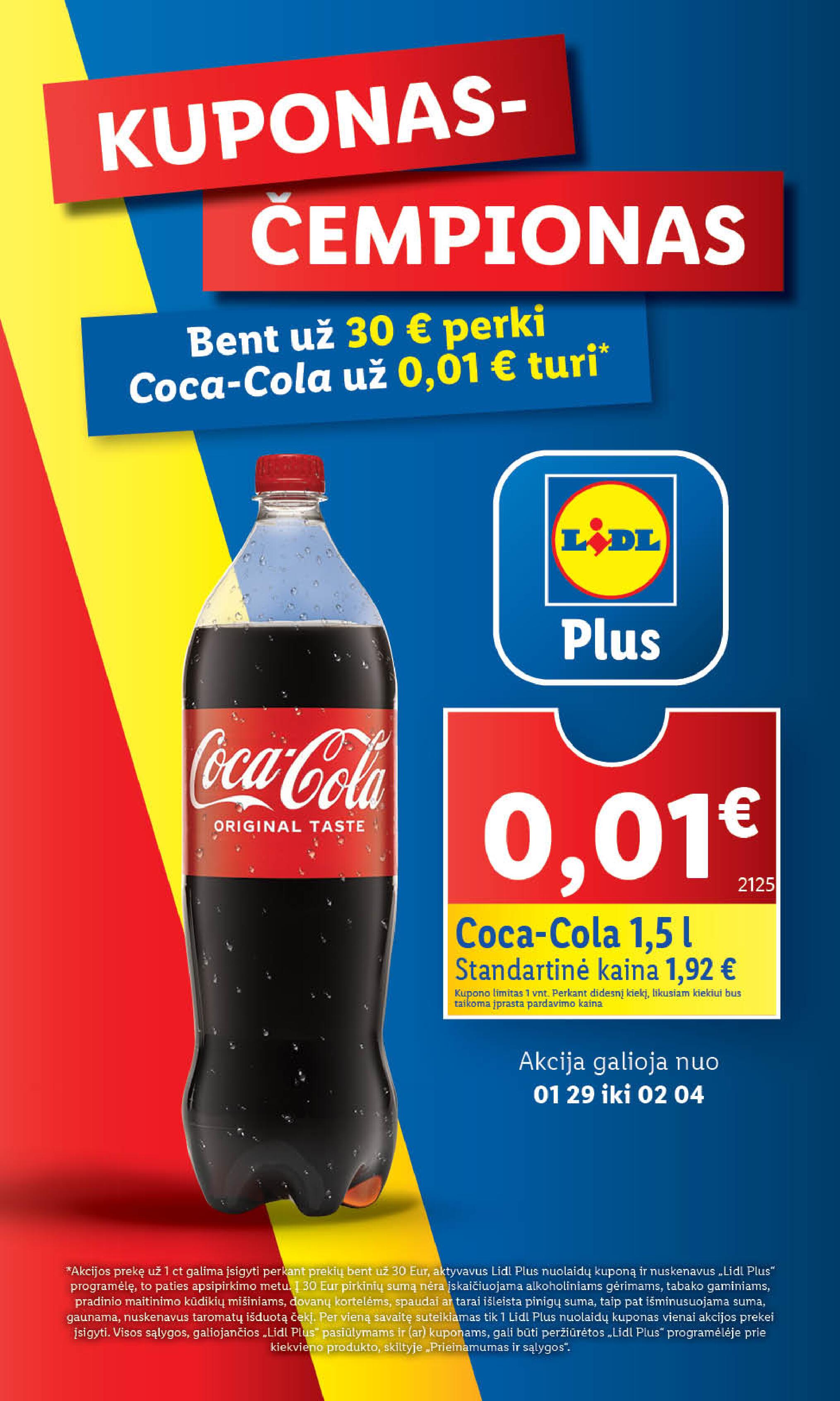 Naujausias LIDL kaininis katalogas 2024.01.29 - 2024.02.04