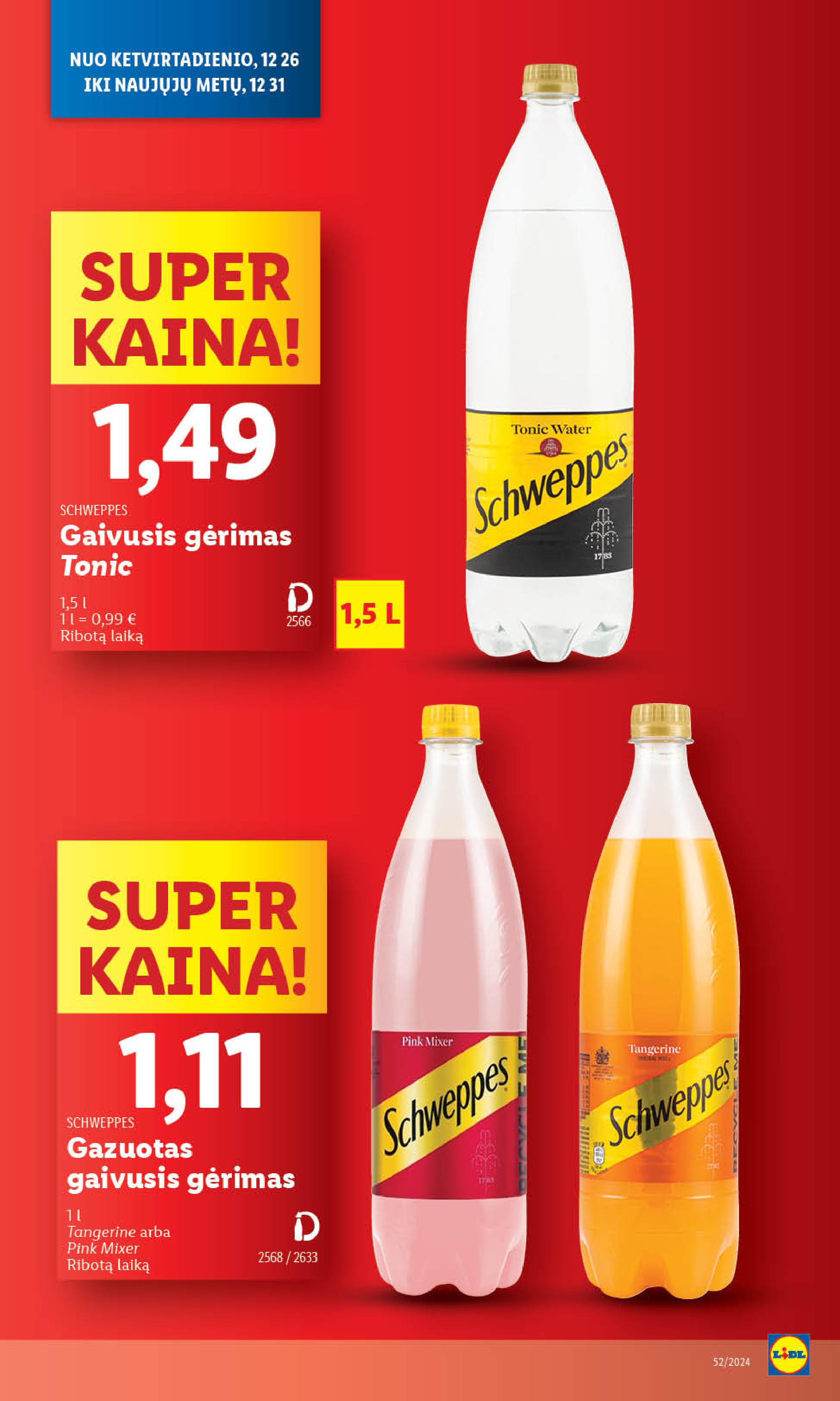 Naujausias LIDL kaininis katalogas 2024.12.26 - 2024.12.31