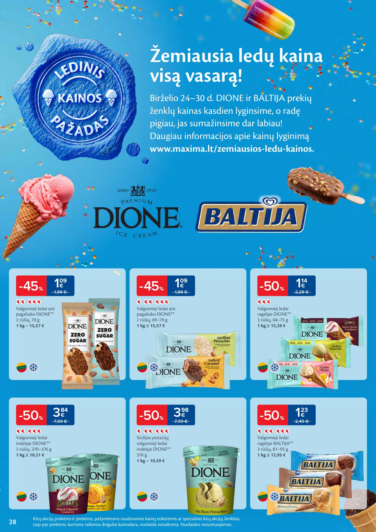Naujausias MAXIMA kaininis katalogas 2025.06.24 - 2025.06.30