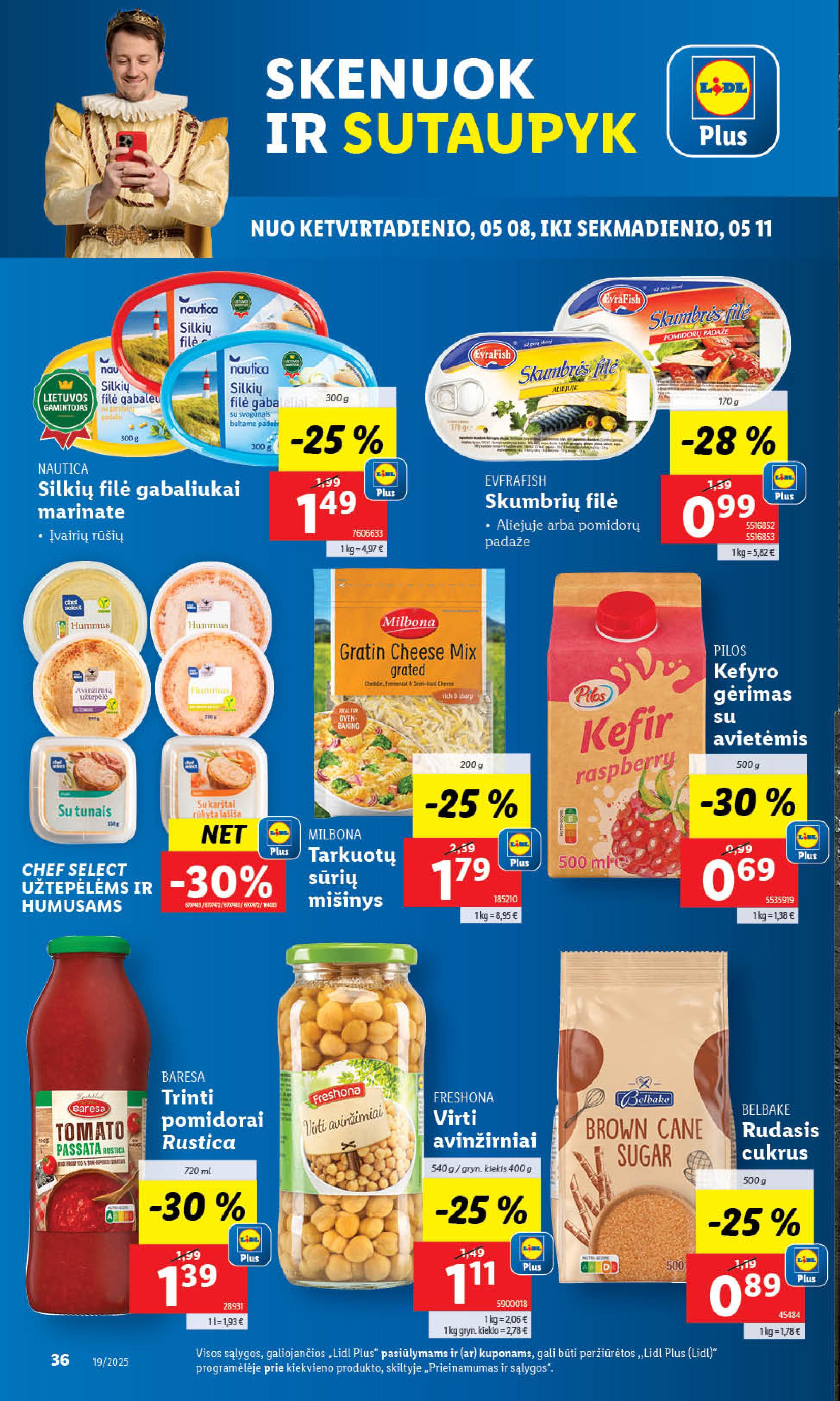Naujausias LIDL kaininis katalogas 2025.05.05 - 2025.05.11