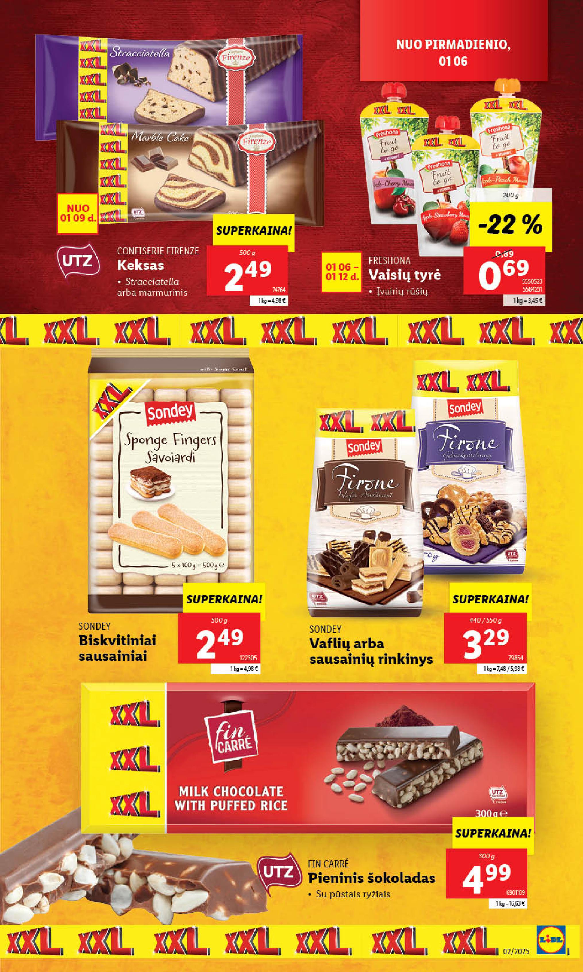 Naujausias LIDL kaininis katalogas 2025.01.06 - 2025.01.12