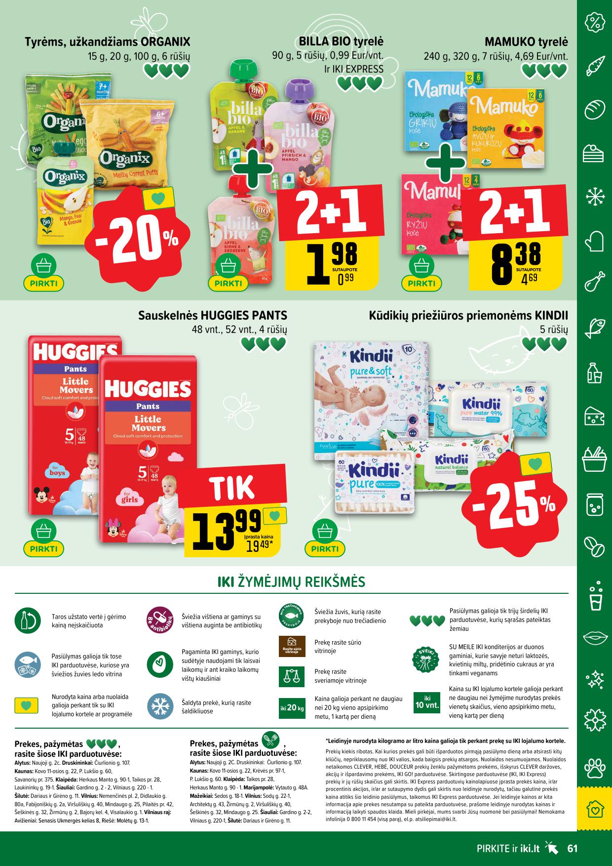 IKI SAVAITĖLĖ akcijų ir nuolaidų leidinys Nr.31 2025.07.28 - 2025.08.03