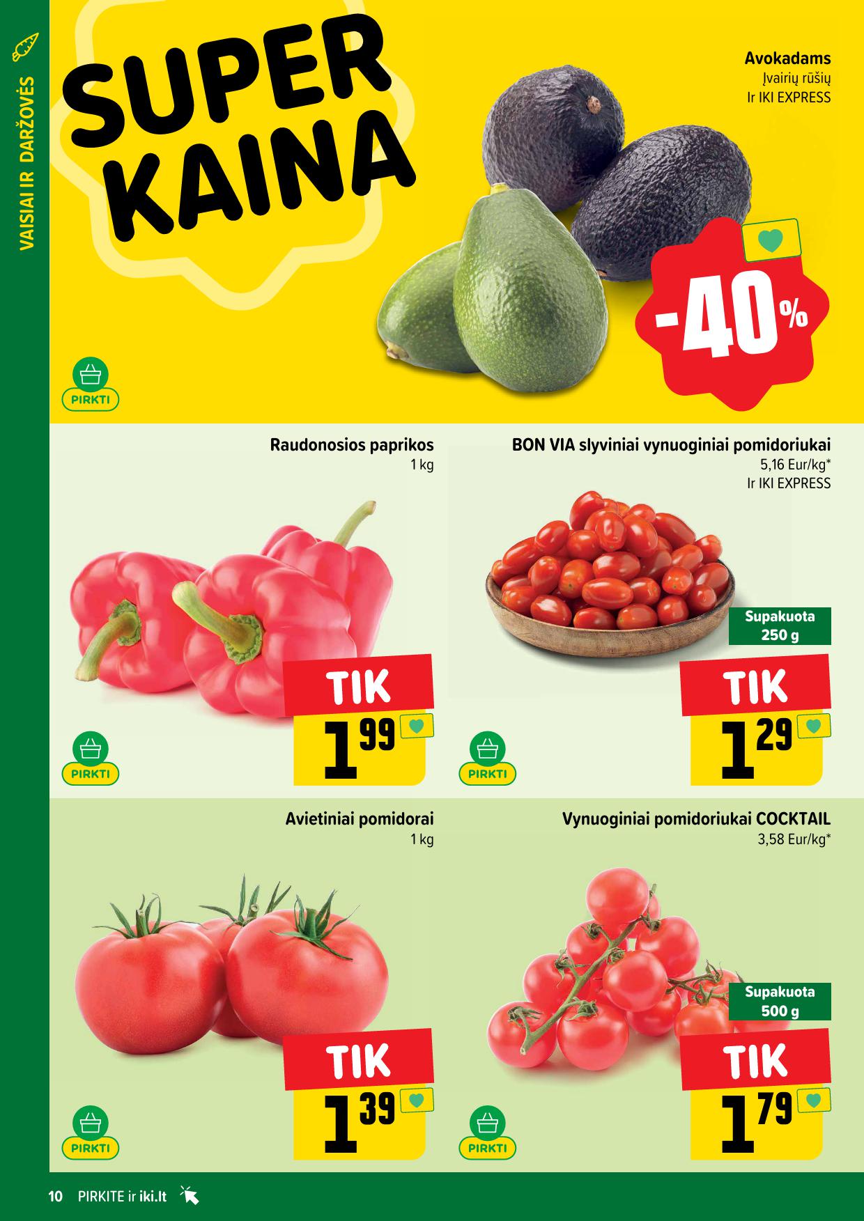 Naujausias IKI kaininis katalogas 2025.07.28 - 2025.08.03