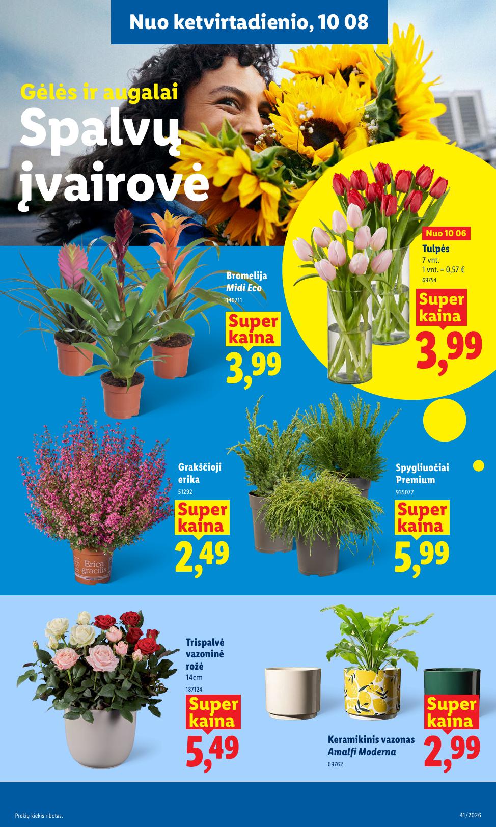 Naujausias LIDL kaininis katalogas 2026.10.05 - 2026.10.11