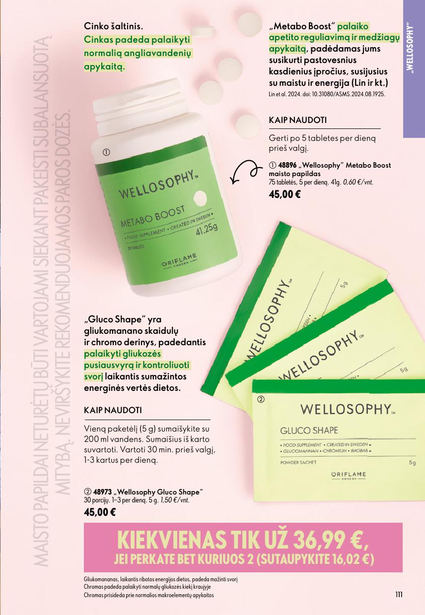 ORIFLAME  katalogas galioja 2026.07.15 - 2026.08.04
